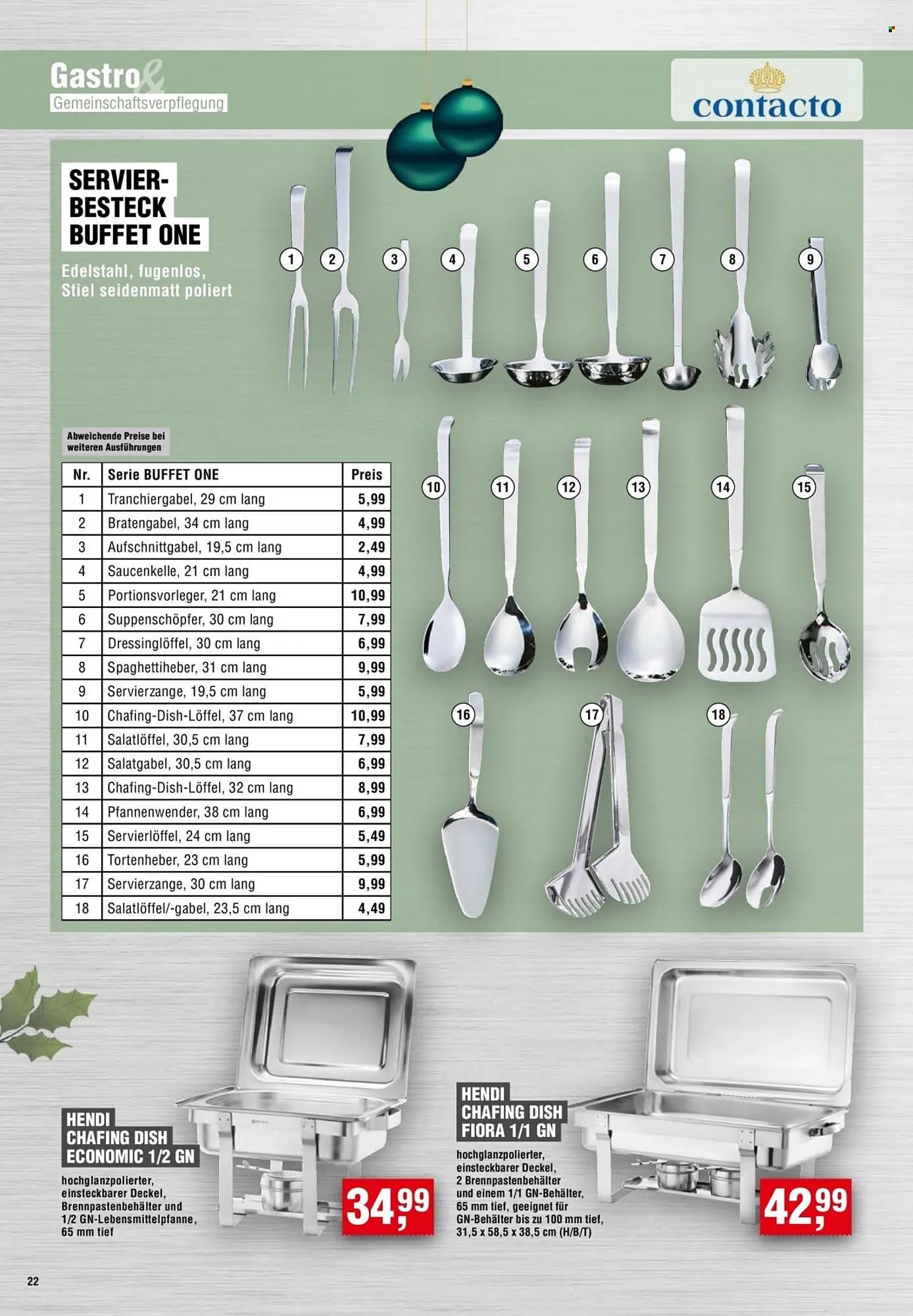 Handelshof Prospekt von 1. Dezember bis 31. Dezember 2025 - Prospekt seite 22