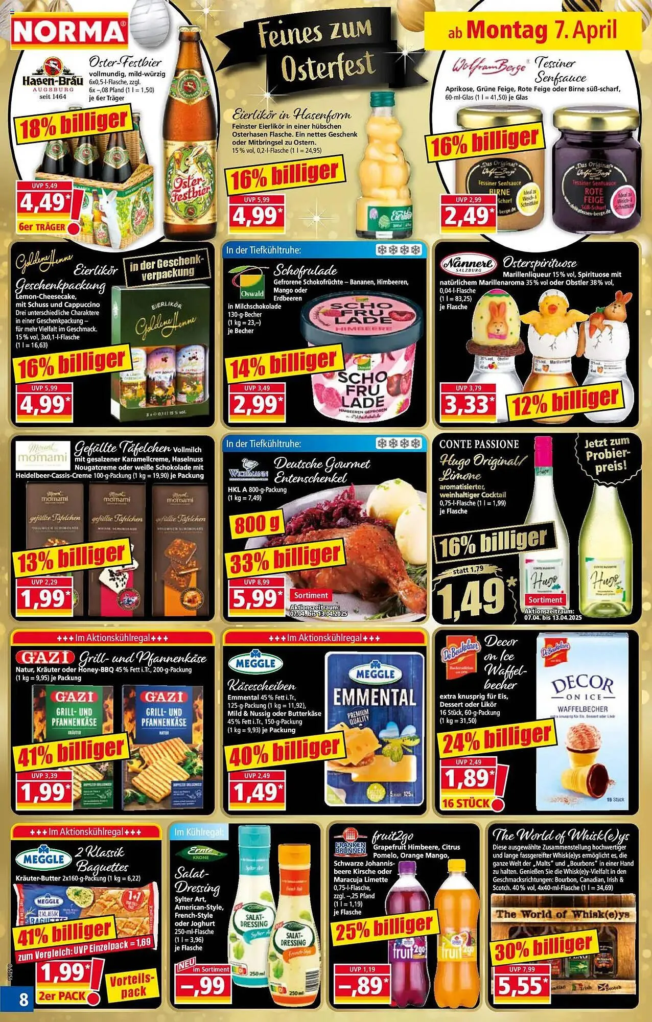 Norma Prospekt von 7. April bis 12. April 2025 - Prospekt seite 8