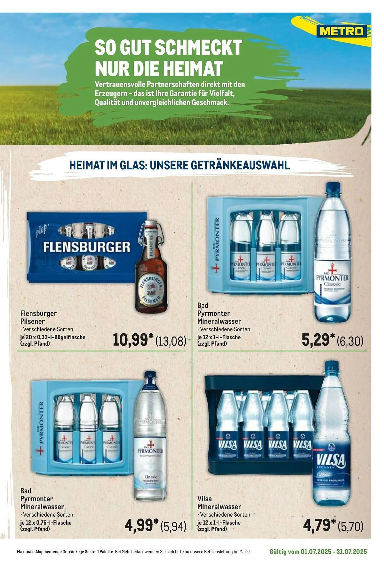 METRO Prospekt von 1. Juli bis 31. Juli 2025 - Prospekt seite 29