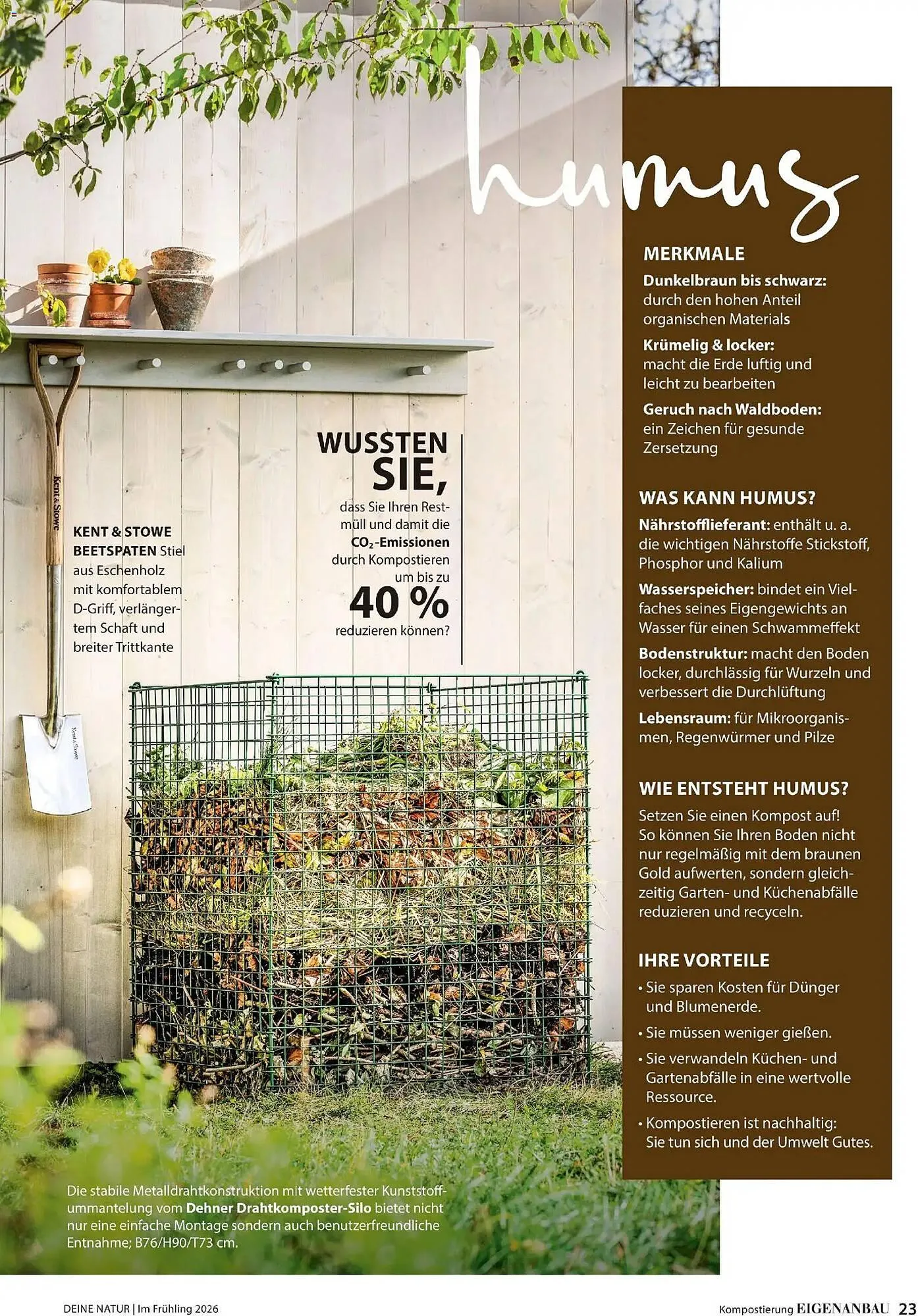Dehner Prospekt von 4. März bis 31. Mai 2026 - Prospekt seite 23