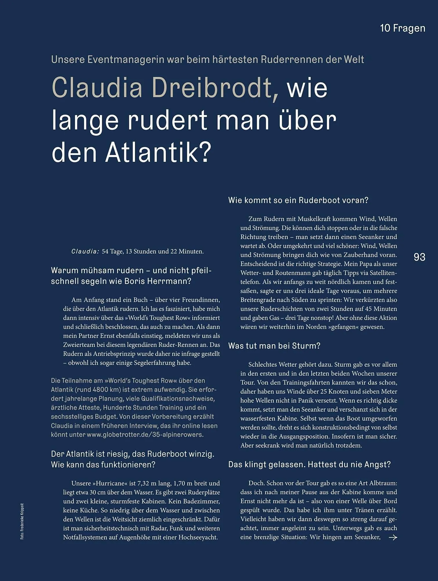 Globetrotter Prospekt von 2. April bis 1. September 2025 - Prospekt seite 93