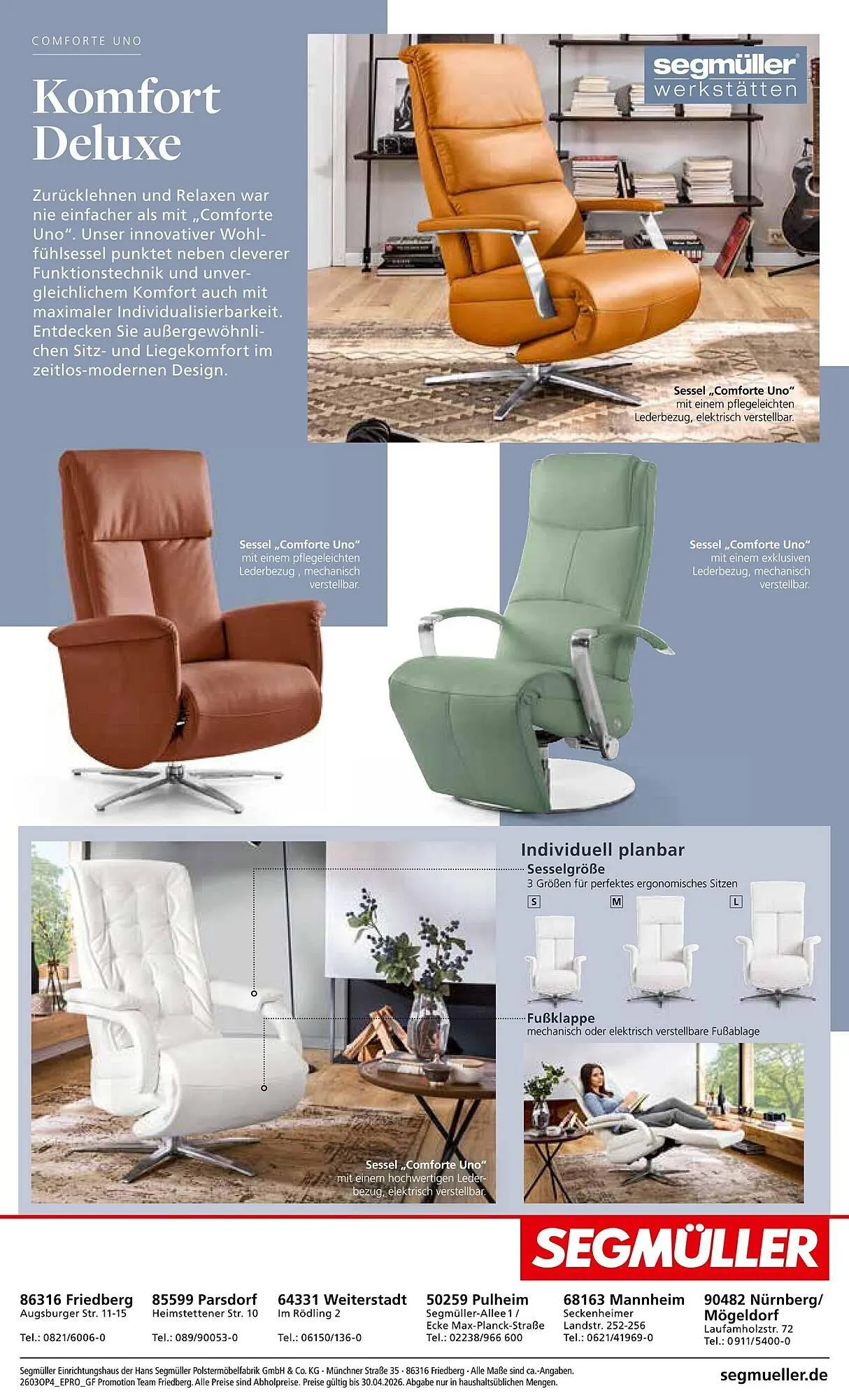 Segmüller Prospekt von 1. März bis 30. April 2026 - Prospekt seite 30