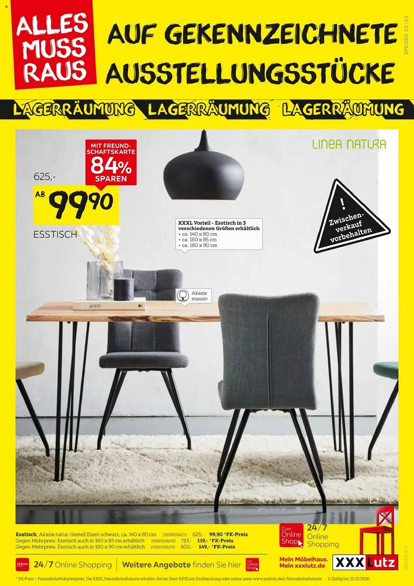 XXXLutz Prospekt von 8. Februar bis 22. Februar 2026 - Prospekt seite 3