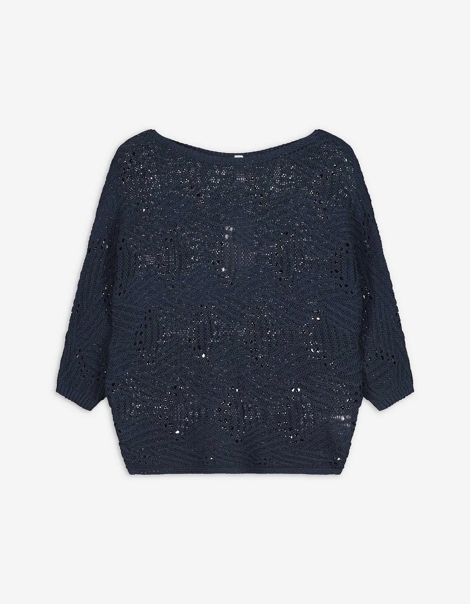 Maglione - Maniche a pipistrello - blu scuro