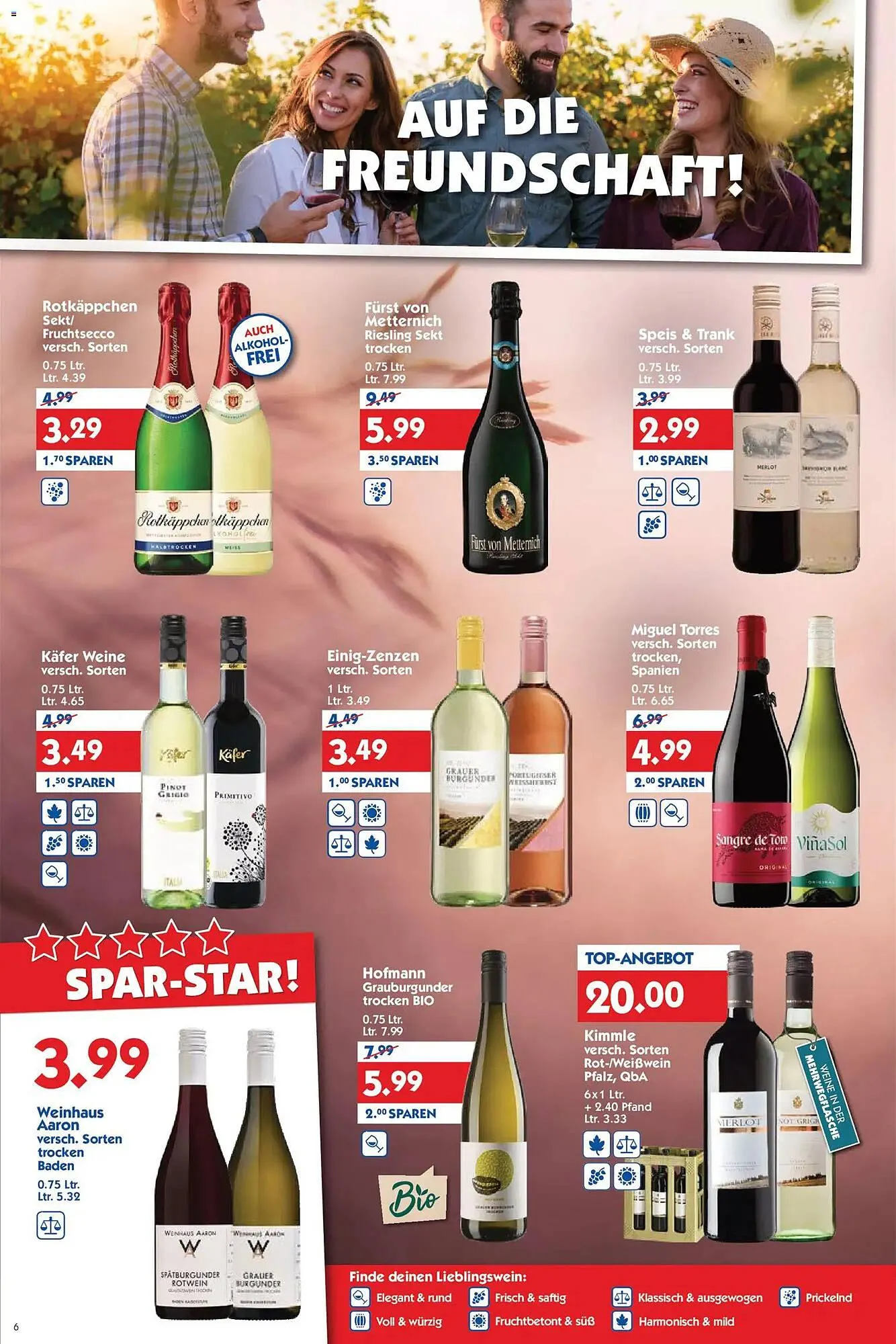 Hol'ab Getränkemarkt Prospekt von 9. März bis 14. März 2026 - Prospekt seite 6