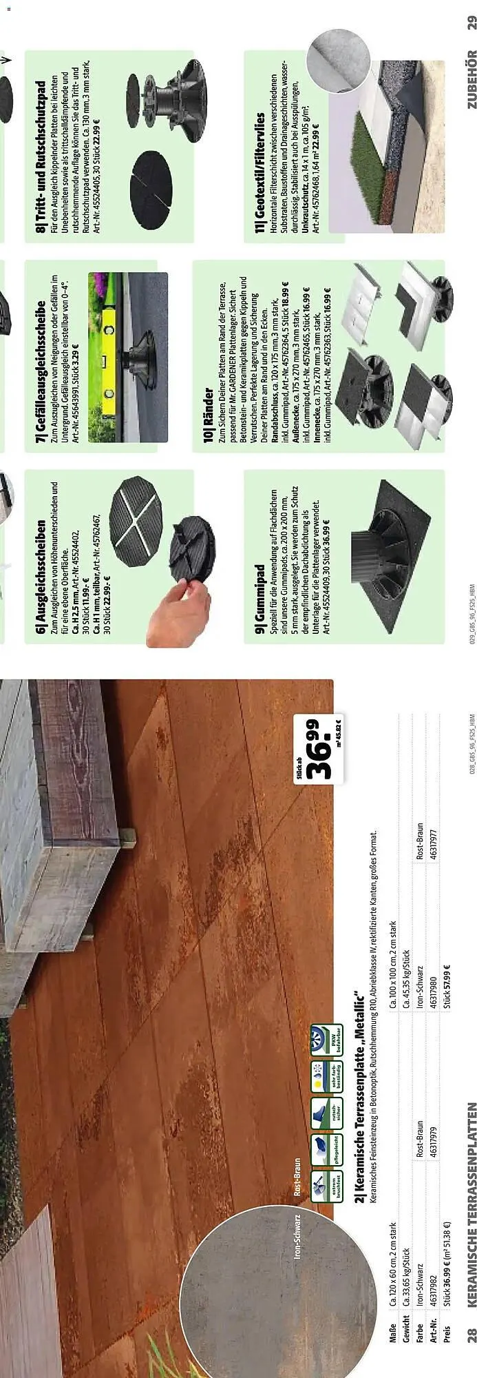 Hagebau Prospekt von 2. März bis 31. Dezember 2025 - Prospekt seite 29