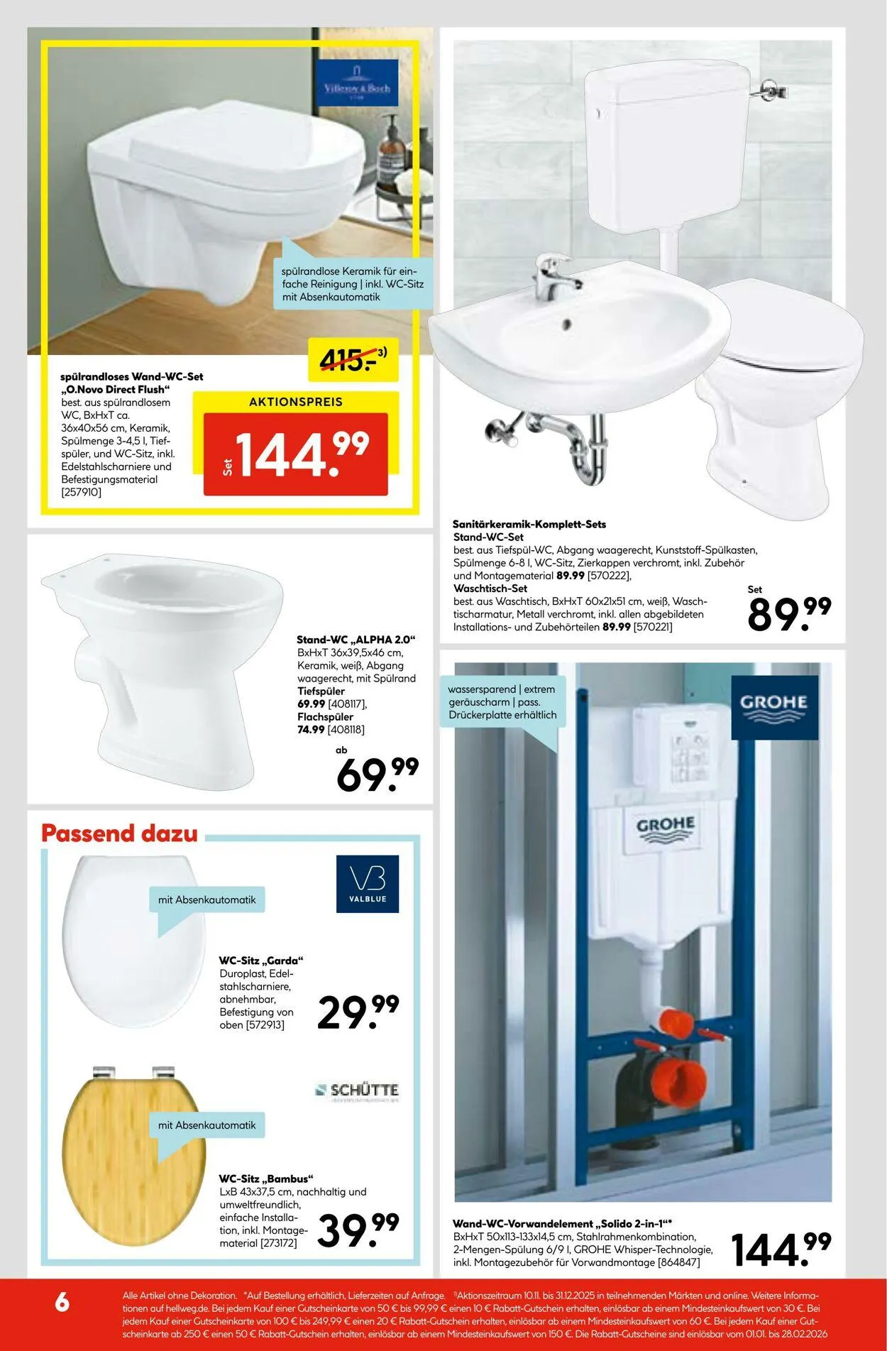 Hellweg Aktueller Prospekt von 27. April bis 11. Mai 2026 - Prospekt seite 6