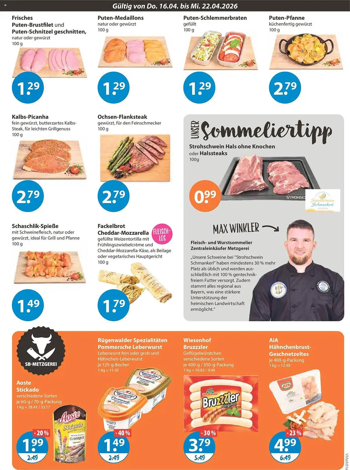 V Markt Prospekt von 16. April bis 22. April 2026 - Prospekt seite 3