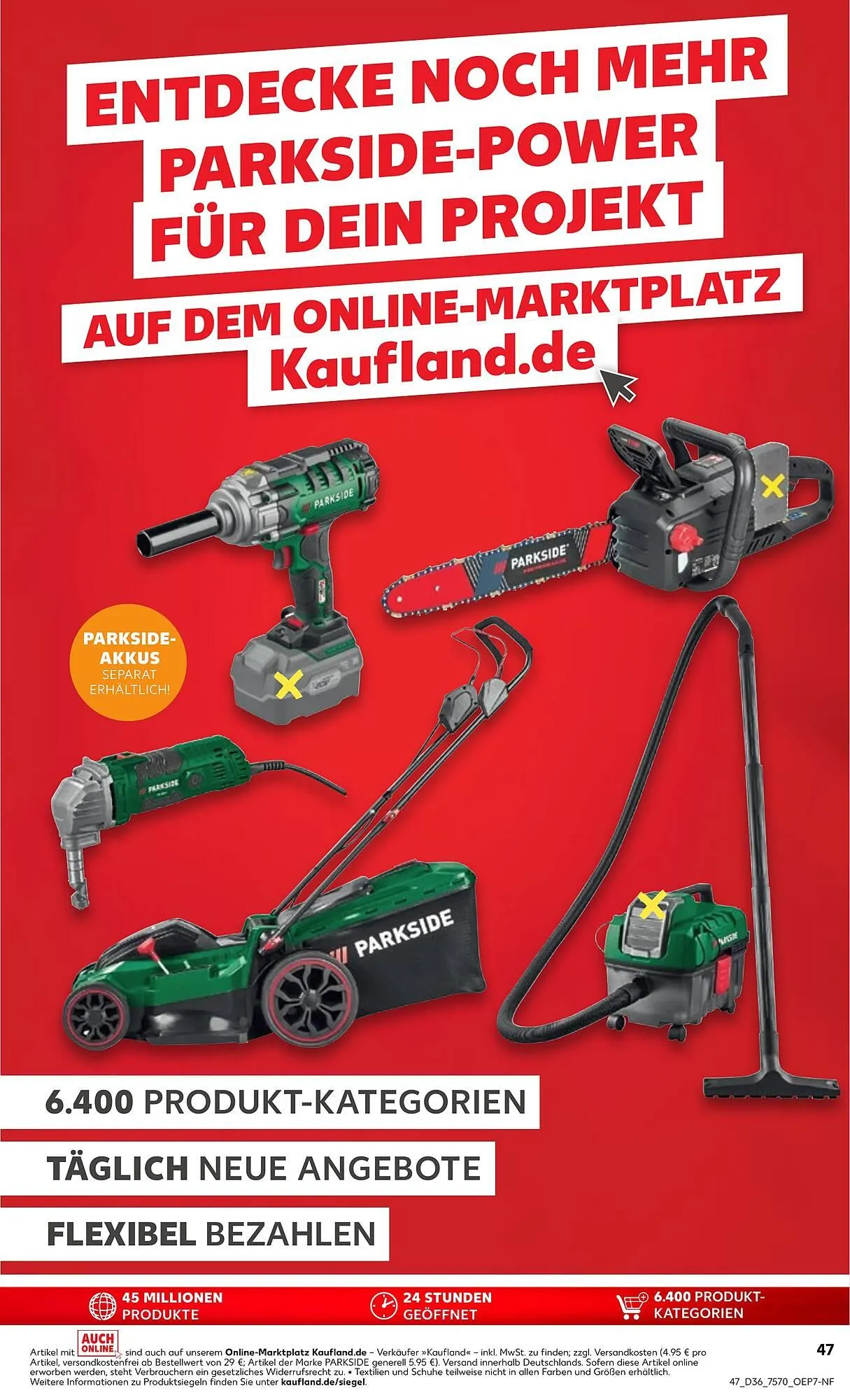 Kaufland Prospekt von 4. September bis 10. September 2025 - Prospekt seite 47