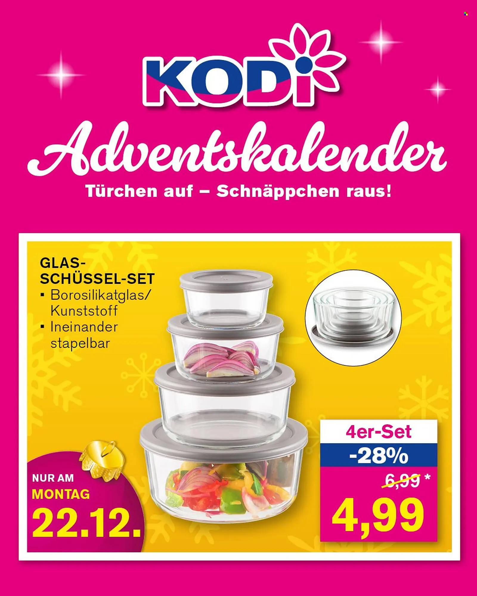 KODi Prospekt von 22. Dezember bis 24. Dezember 2025 - Prospekt seite 1