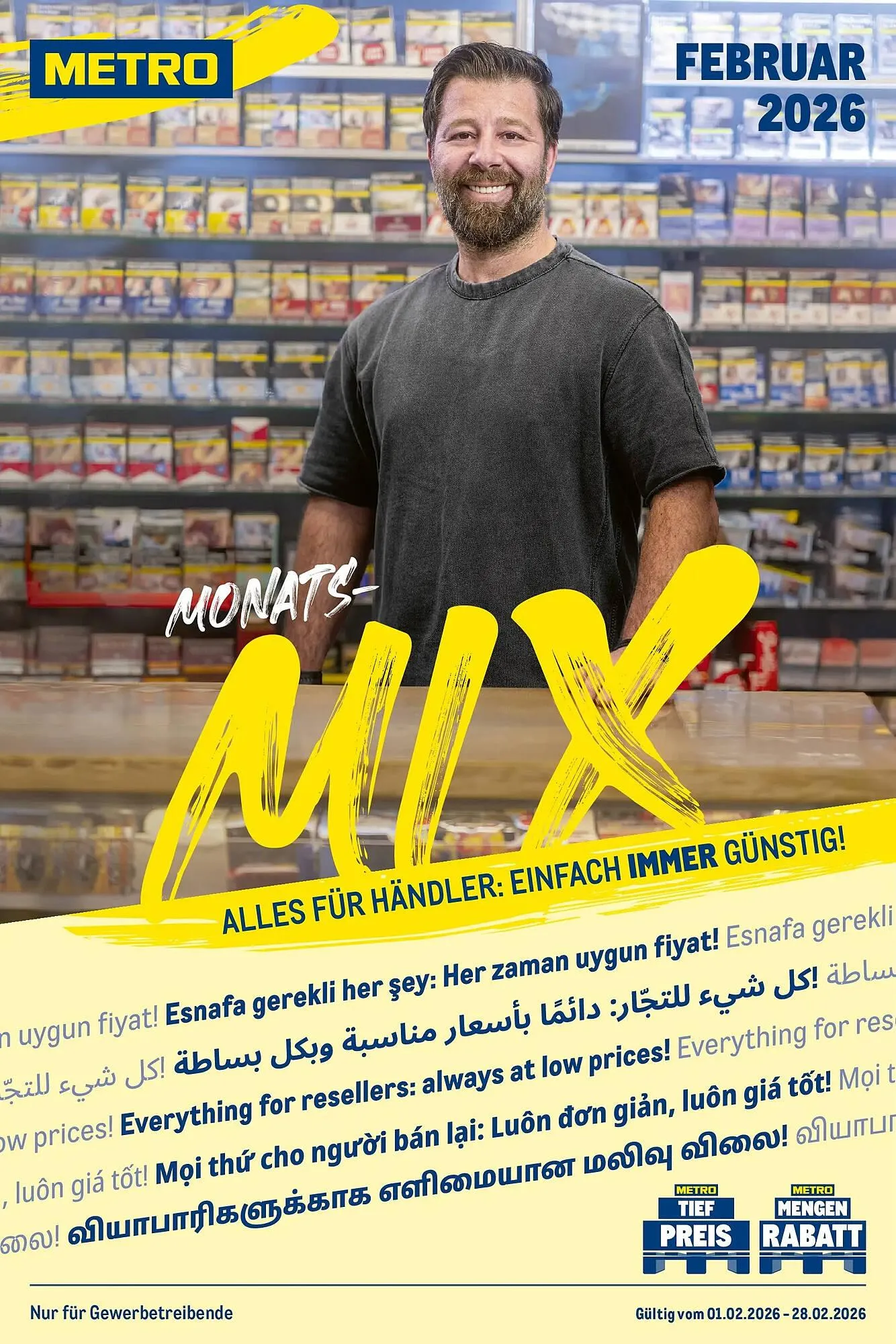 METRO Prospekt von 15. Februar bis 21. Februar 2026 - Prospekt seite 9