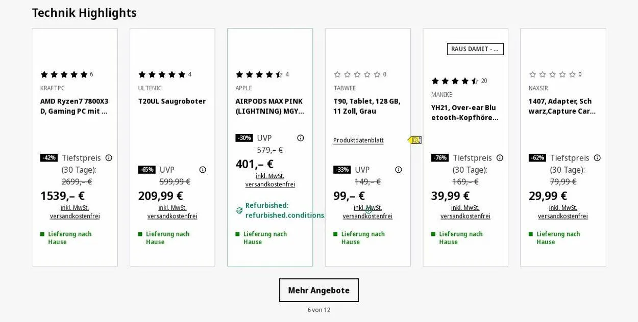 Saturn von 22. September bis 1. Oktober 2025 - Prospekt seite 5