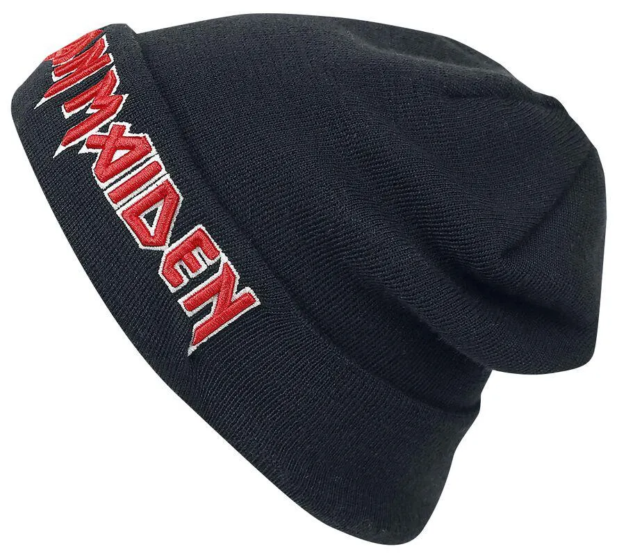 "Logo" Gorro Negro de Iron Maiden