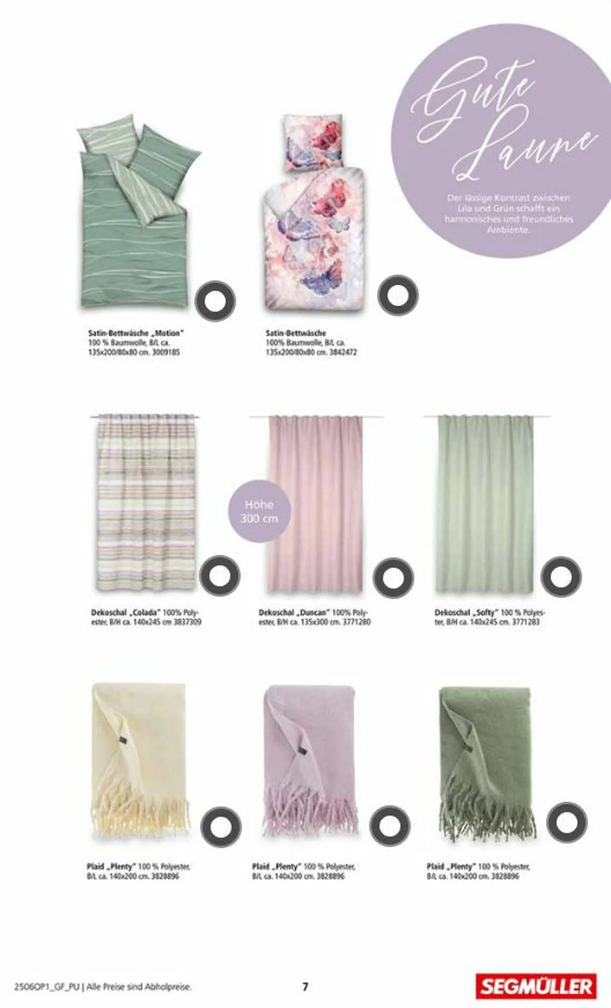 SEGMÜLLER von 31. Mai bis 30. August 2025 - Prospekt seite 7