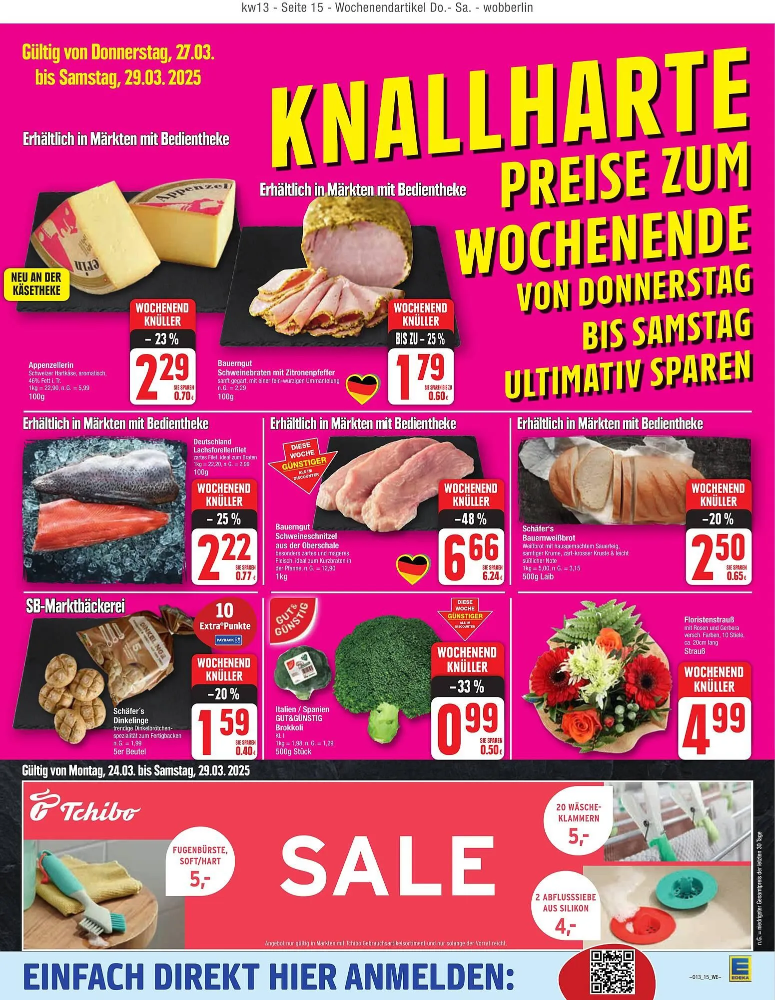 Edeka Prospekt von 23. März bis 29. März 2025 - Prospekt seite 15