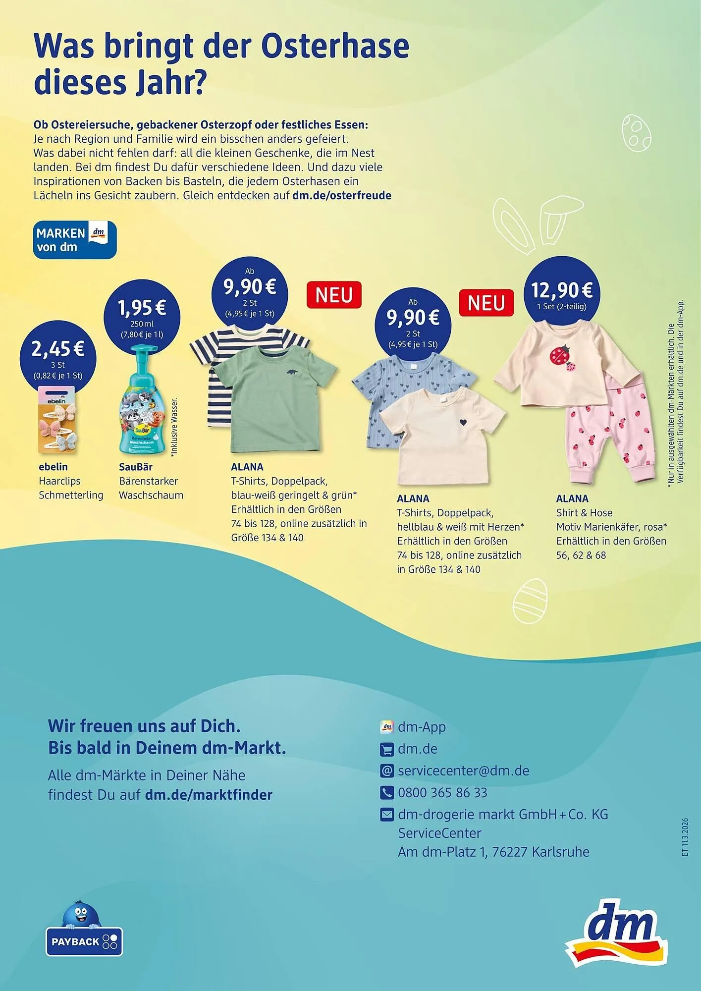 Dm drogerie Prospekt von 11. März bis 4. April 2026 - Prospekt seite 7