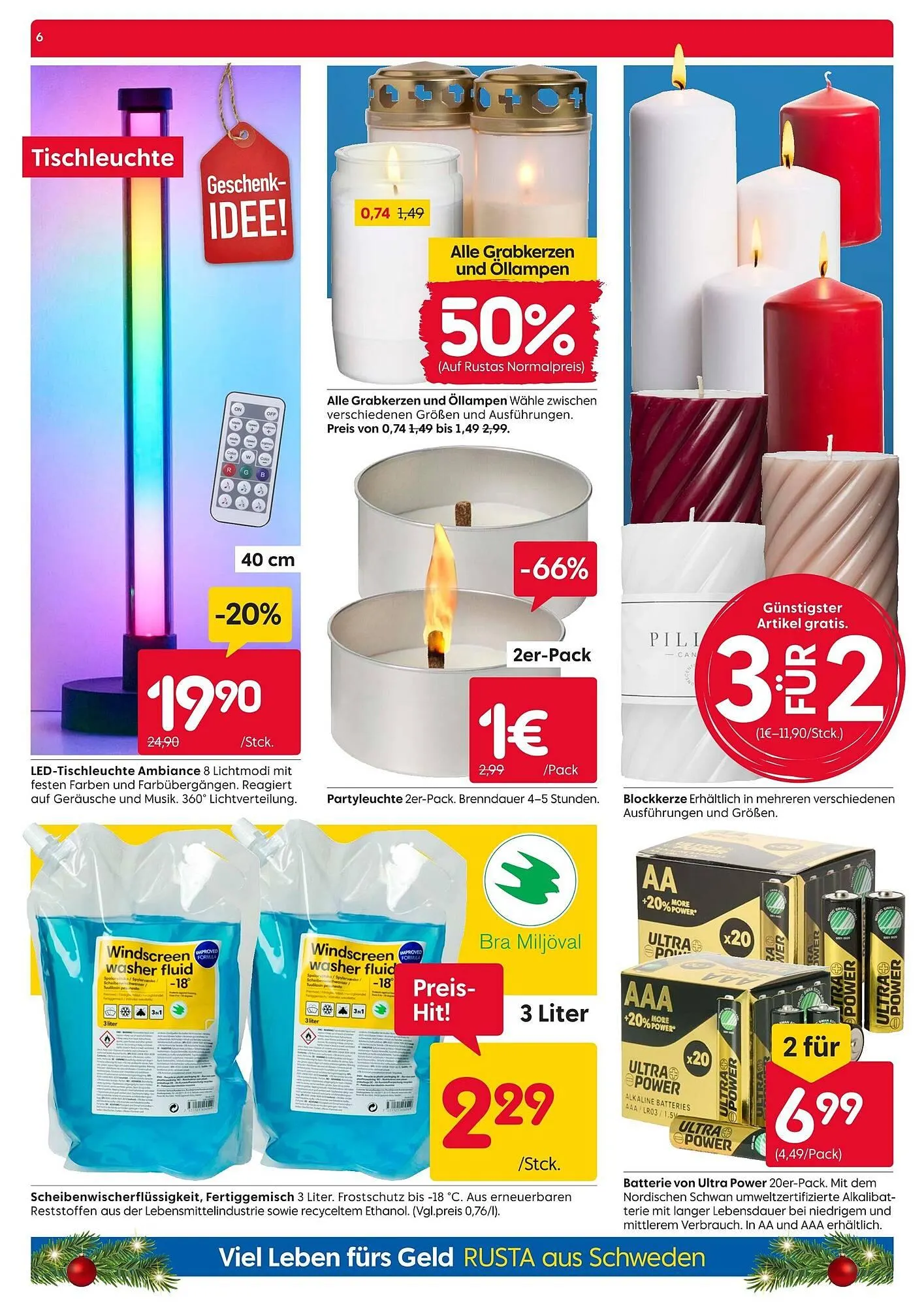 Rusta Prospekt von 13. Dezember bis 26. Dezember 2025 - Prospekt seite 6