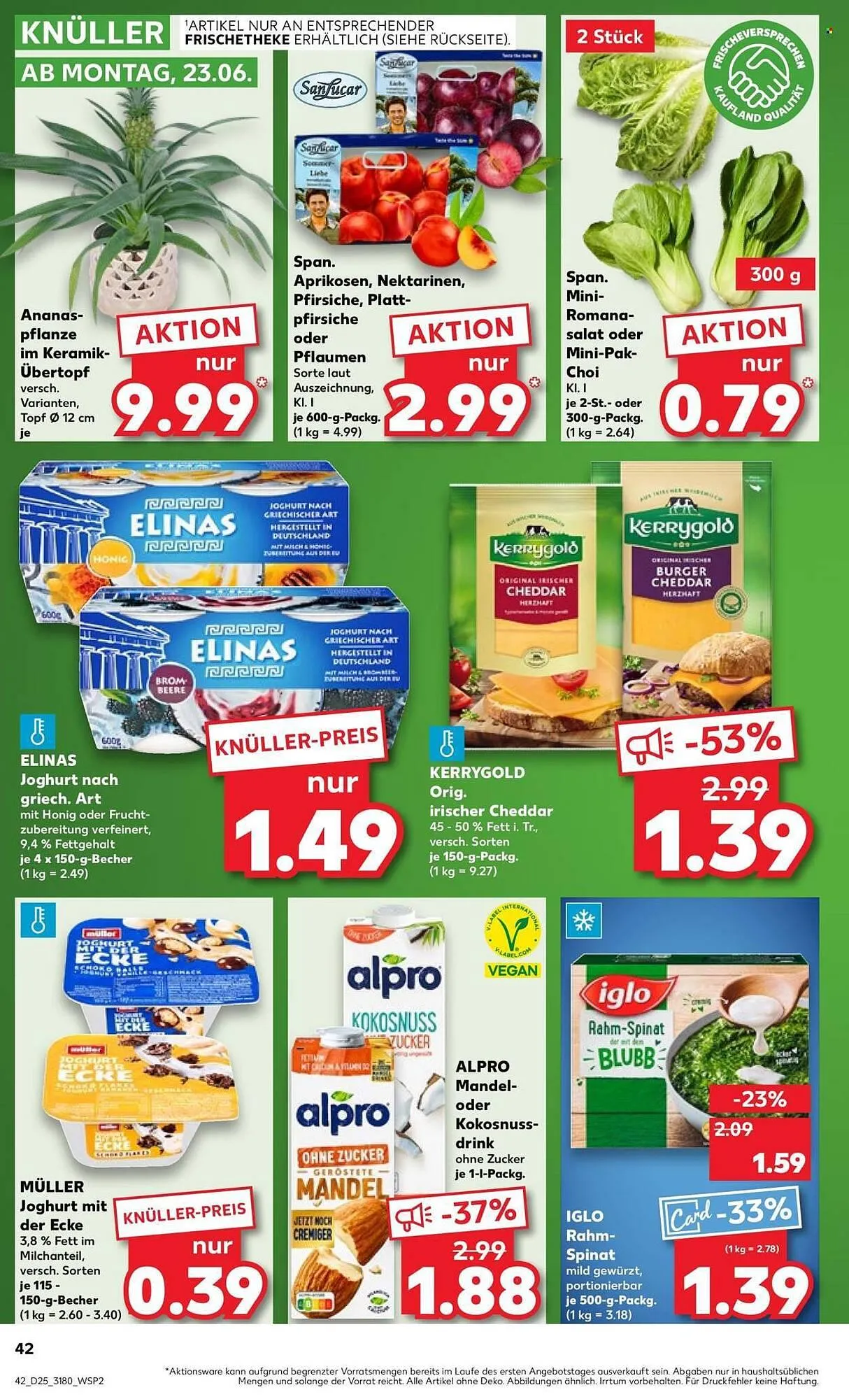 Kaufland Prospekt von 19. Juni bis 25. Juni 2025 - Prospekt seite 42