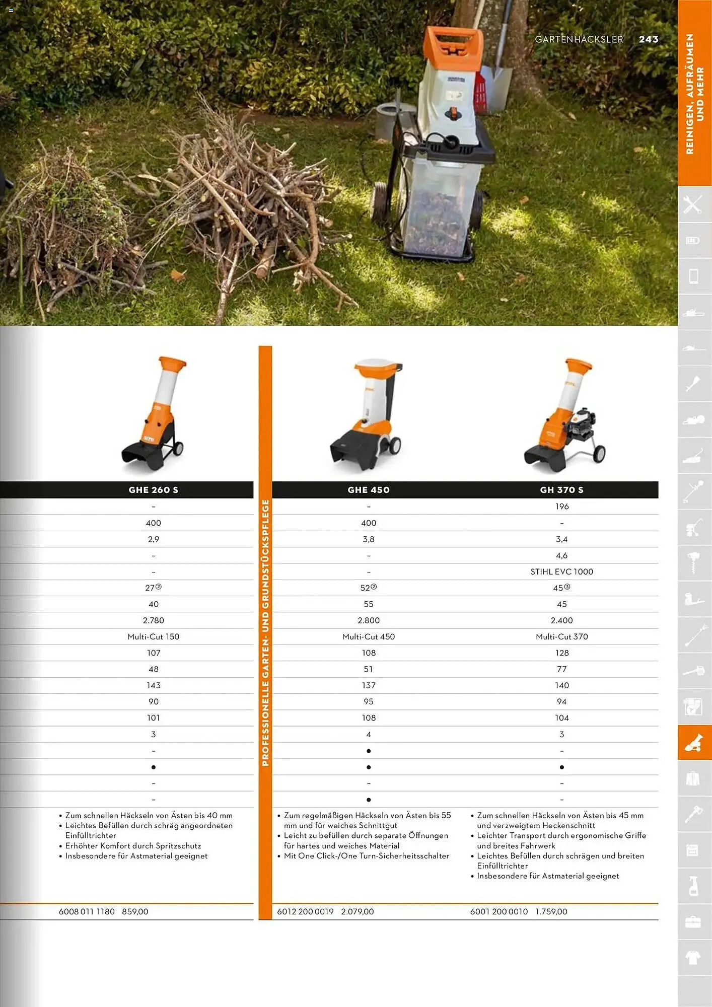 STIHL Prospekt von 1. Januar bis 31. Dezember 2026 - Prospekt seite 243