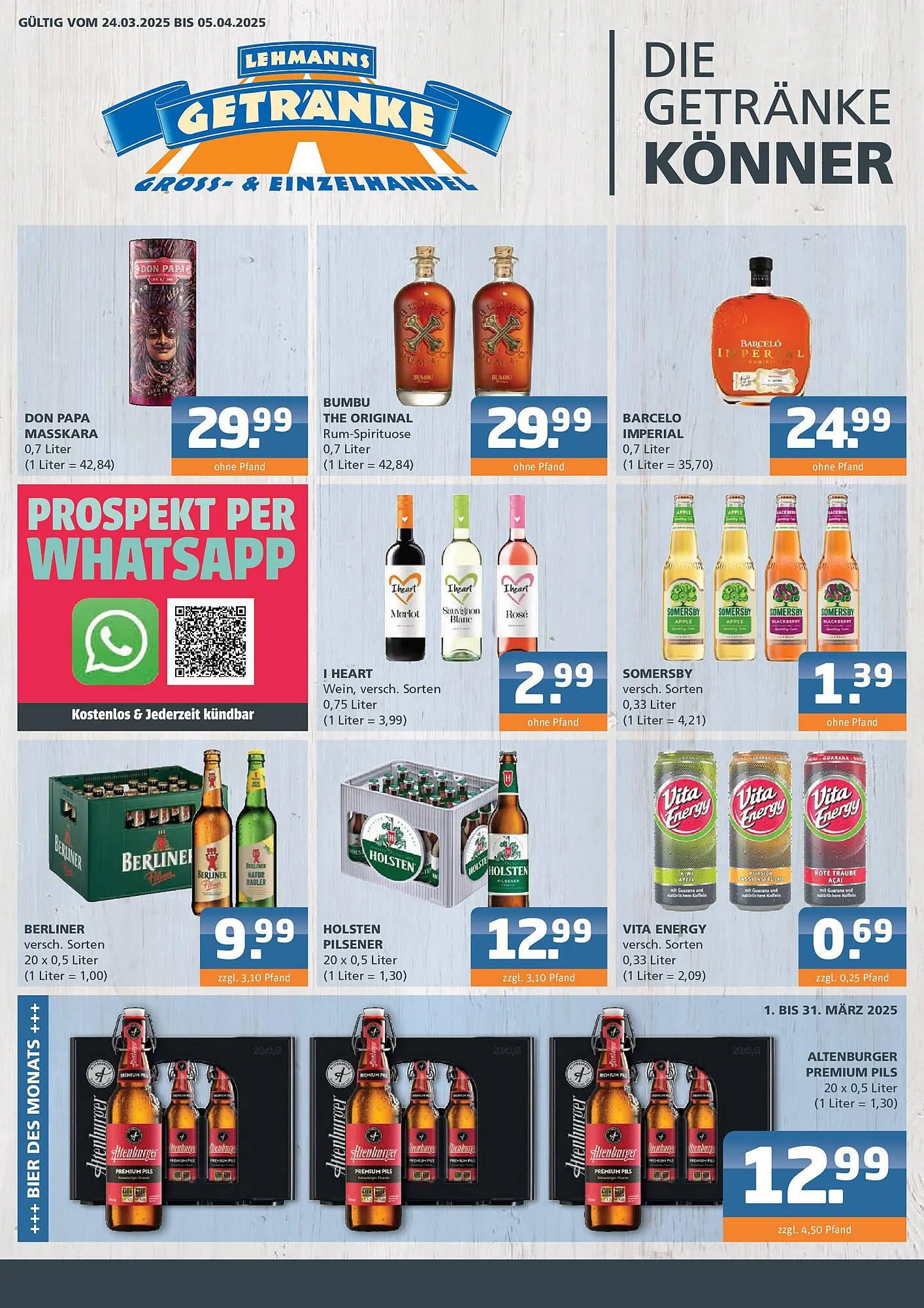 Getränke Lehmann Prospekt - 1