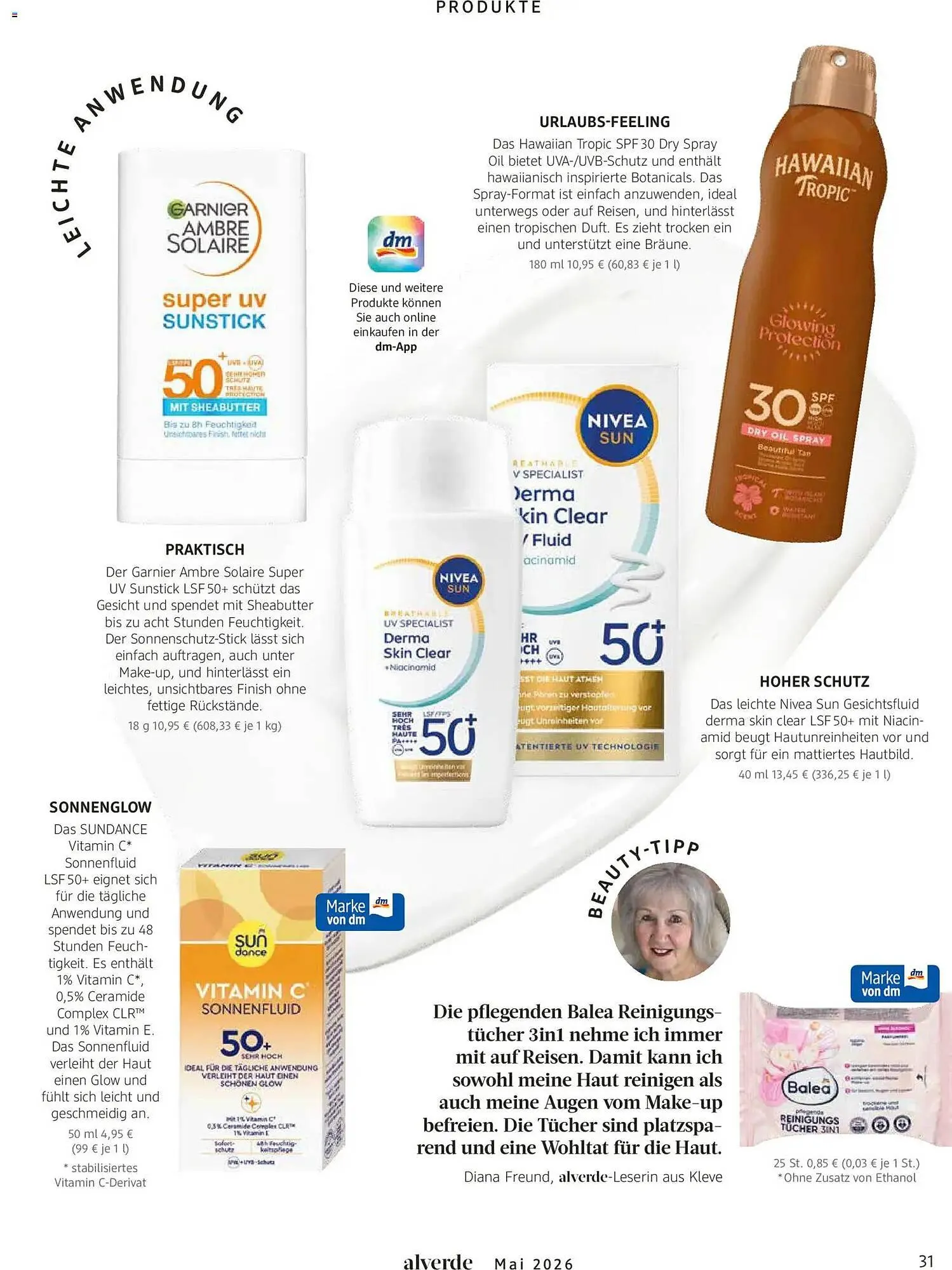 Dm drogerie Magazin von 1. Mai bis 31. Mai 2026 - Prospekt seite 31