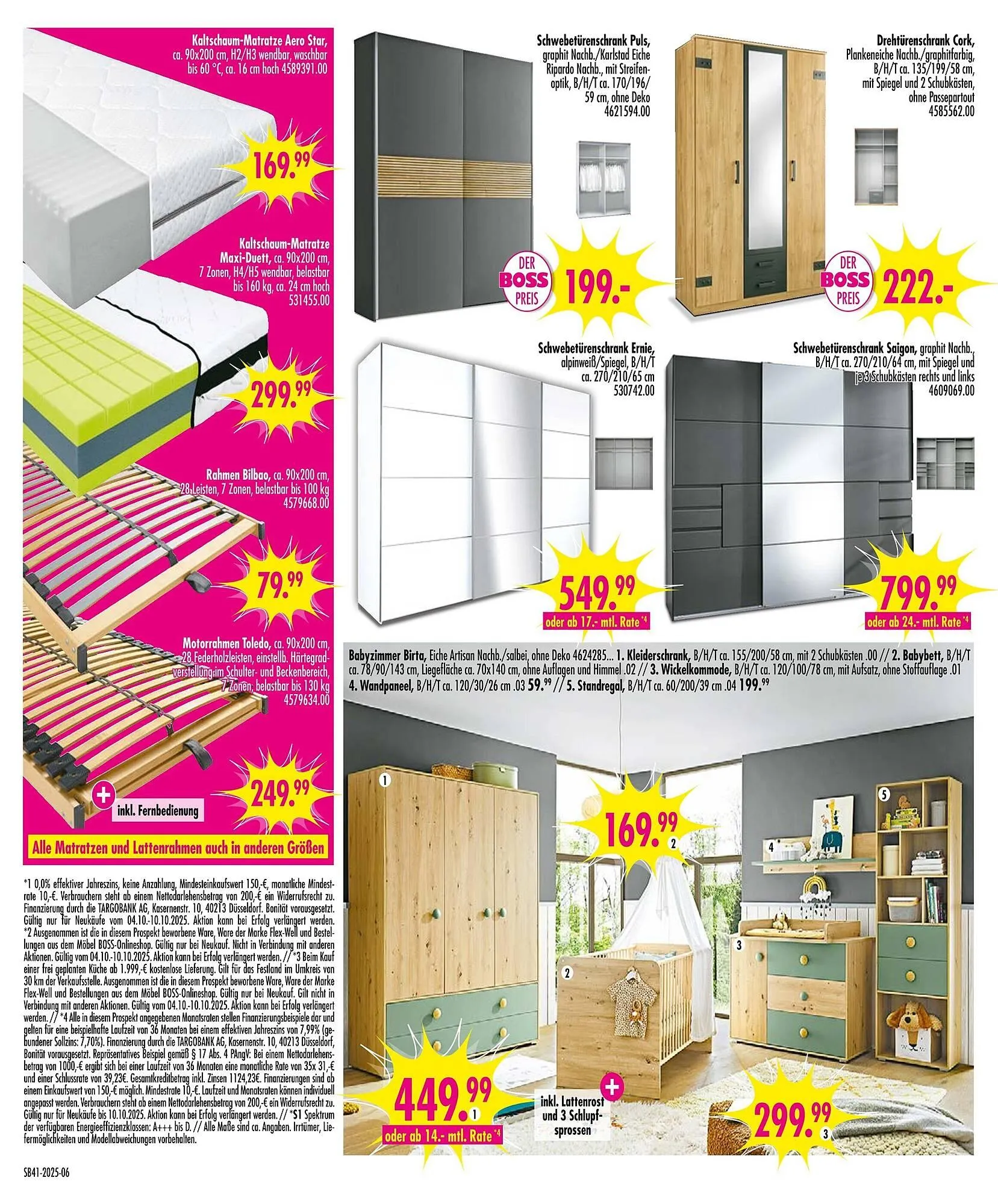 Möbel Boss Prospekt von 4. Oktober bis 10. Oktober 2025 - Prospekt seite 6