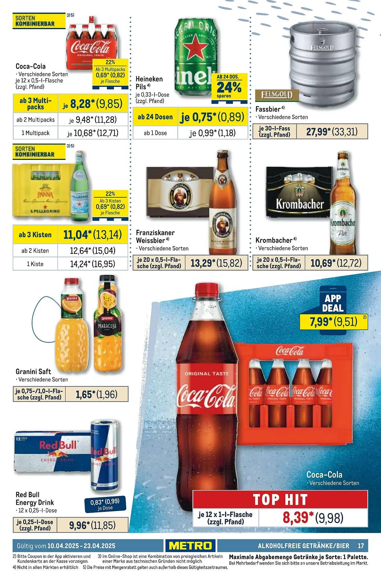 METRO Prospekt von 10. April bis 23. April 2025 - Prospekt seite 17