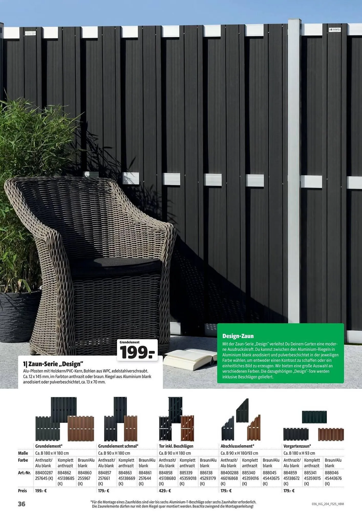 Hagebau Prospekt von 19. September bis 31. Dezember 2025 - Prospekt seite 36