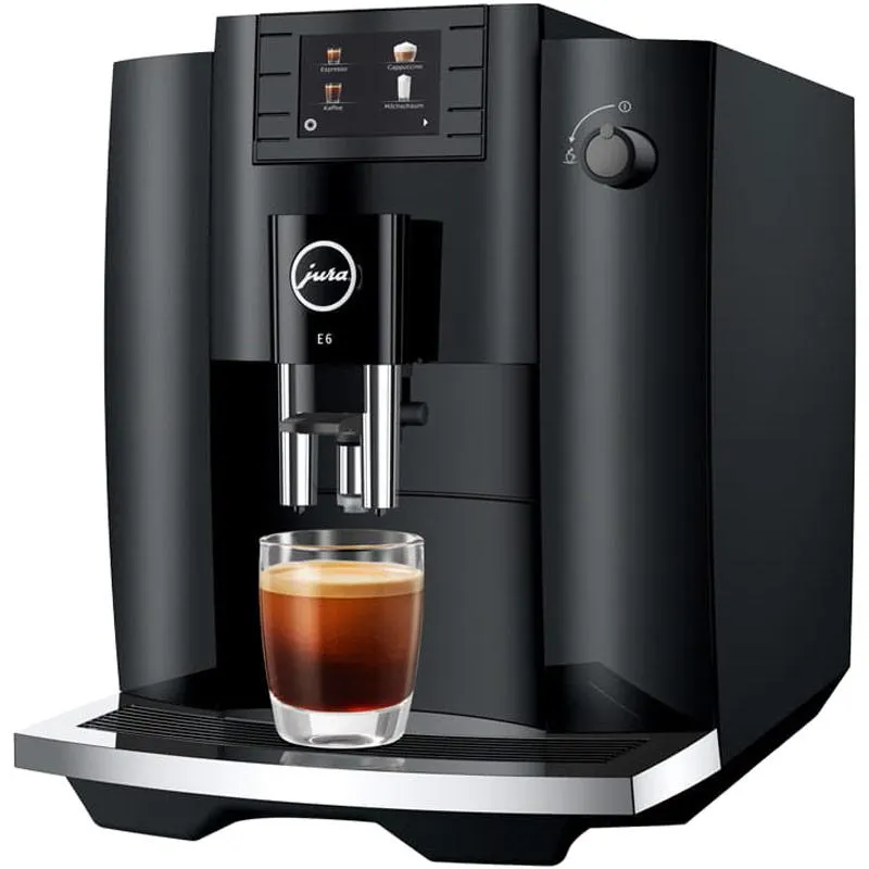 Kaffeevollautomat JURA E 6 Full Black (EC)