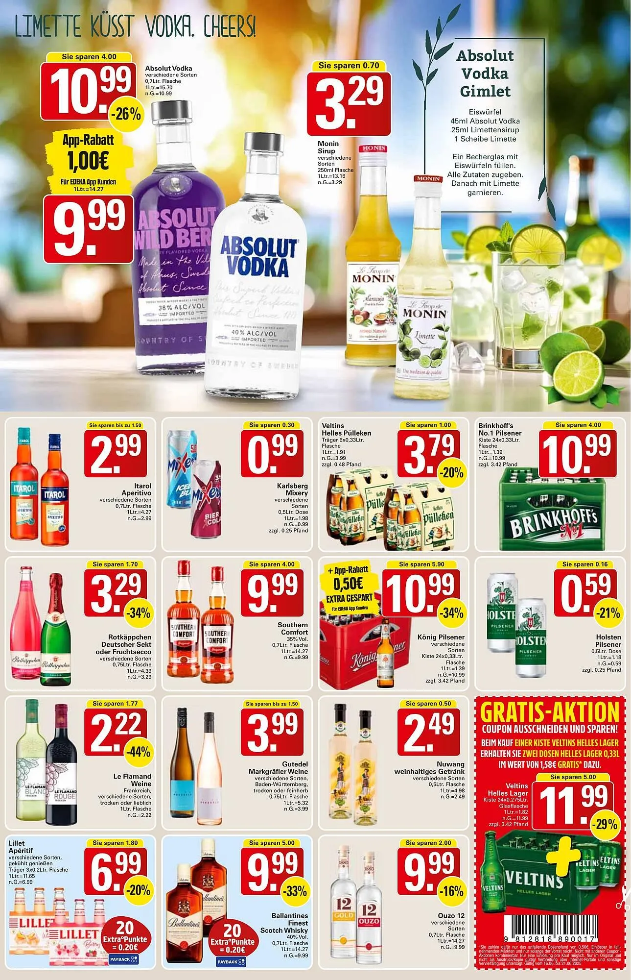 WEZ Prospekt von 16. Juni bis 21. Juni 2025 - Prospekt seite 13