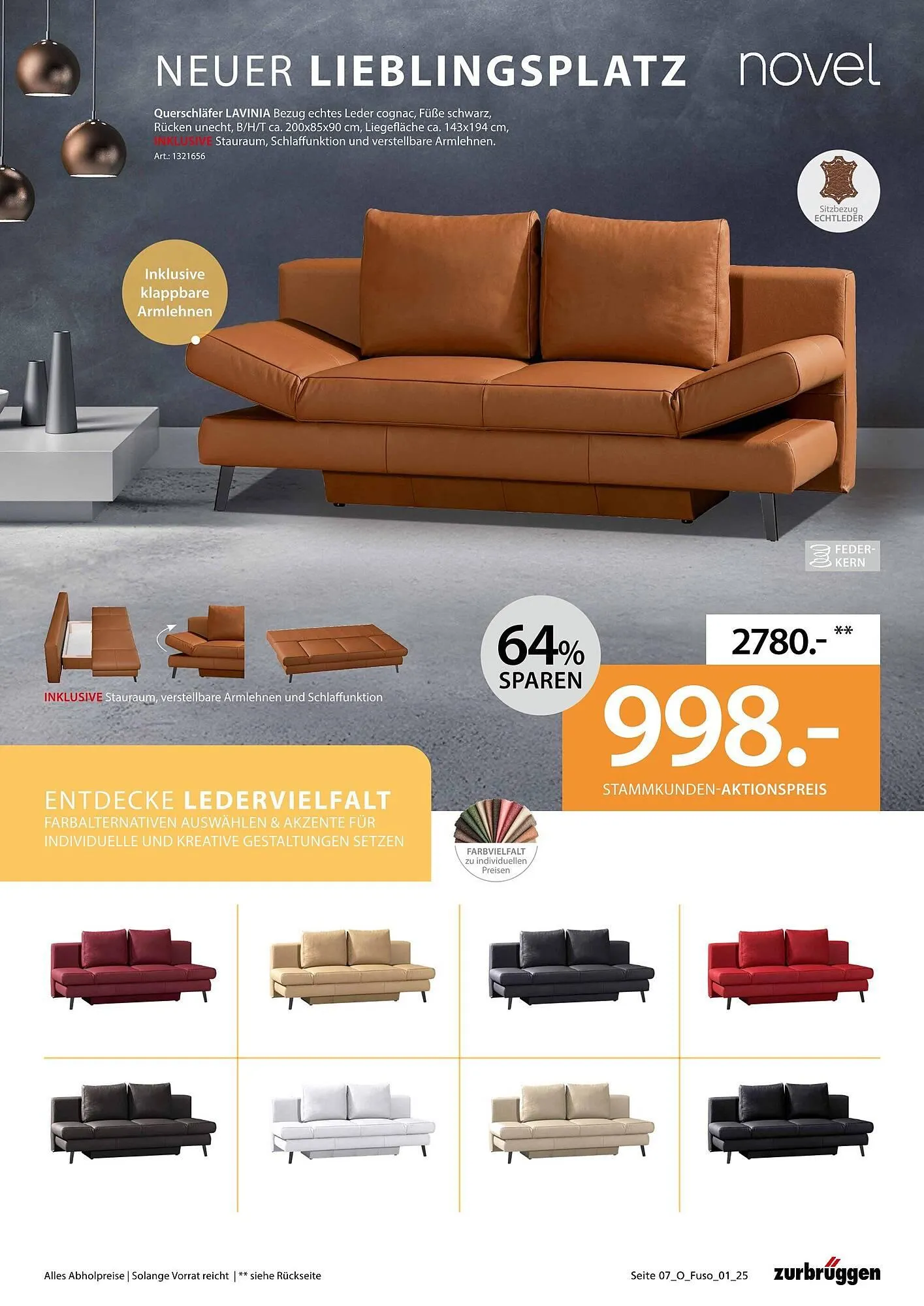 Zurbrüggen Prospekt von 16. April bis 31. Mai 2025 - Prospekt seite 7