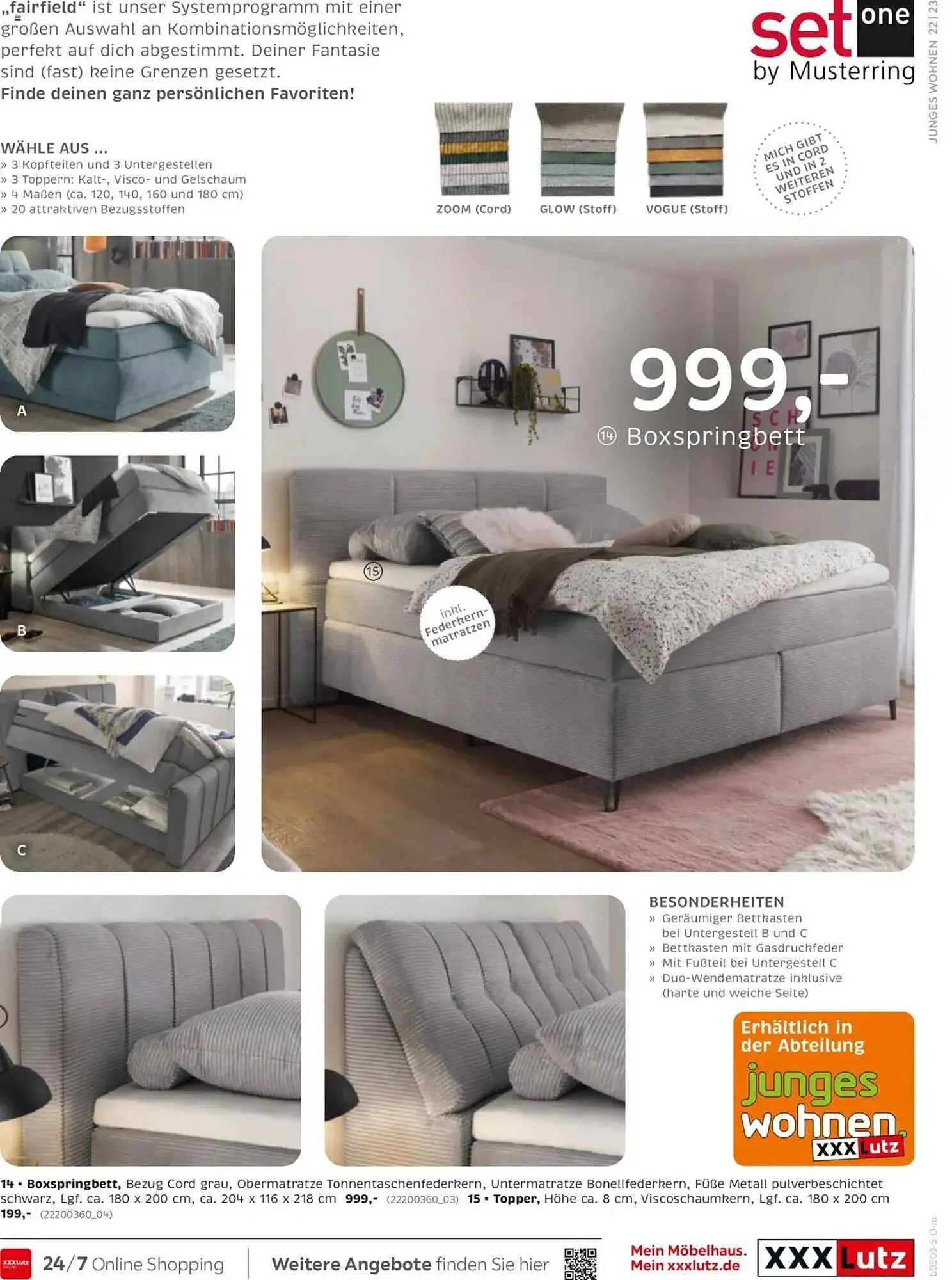 XXXLutz Prospekt von 16. März bis 30. März 2025 - Prospekt seite 23