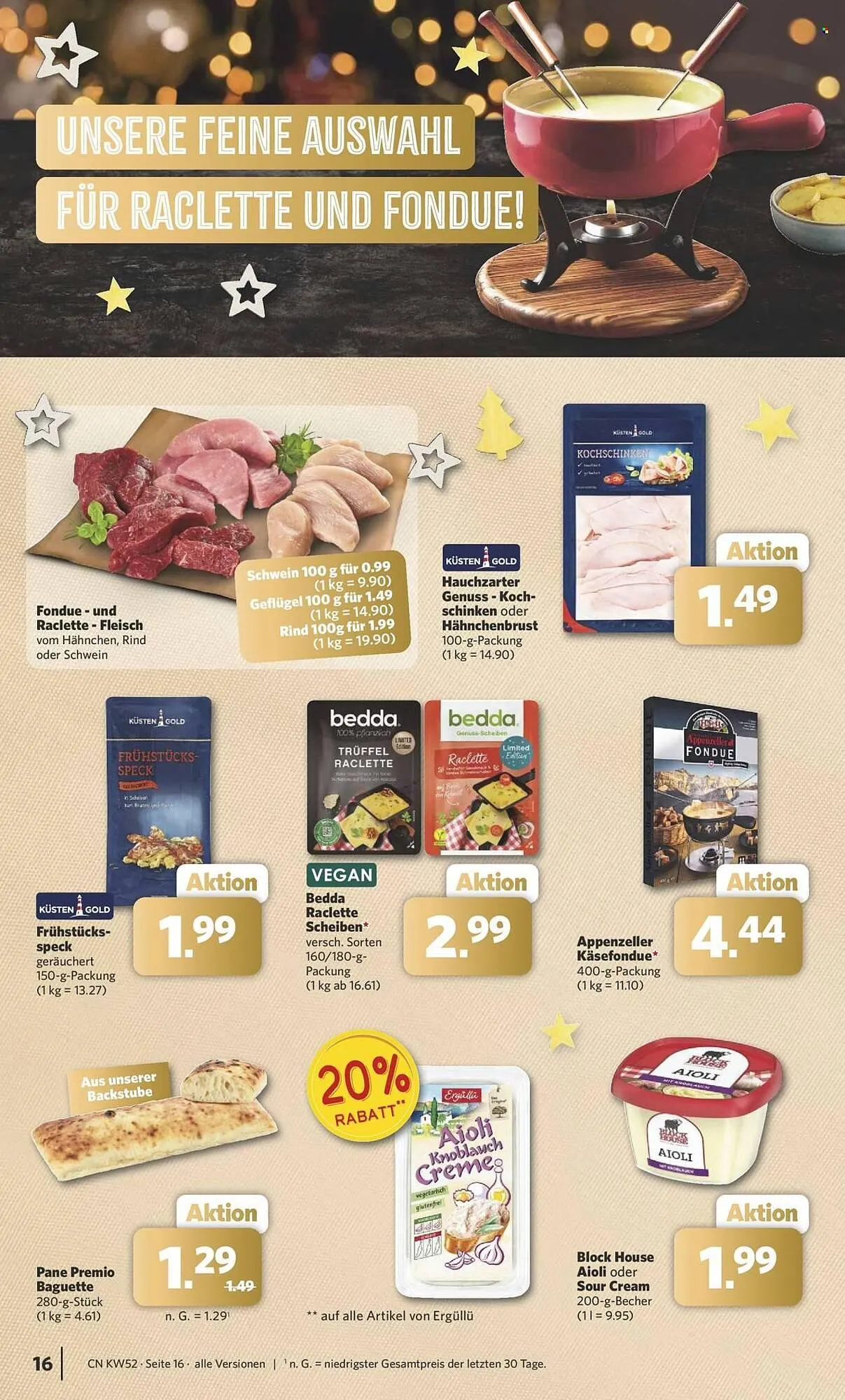 Combi Prospekt von 22. Dezember bis 27. Dezember 2025 - Prospekt seite 16