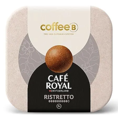 CoffeeB by Café Royal Ristretto 9 Coffee Balls, 51 g