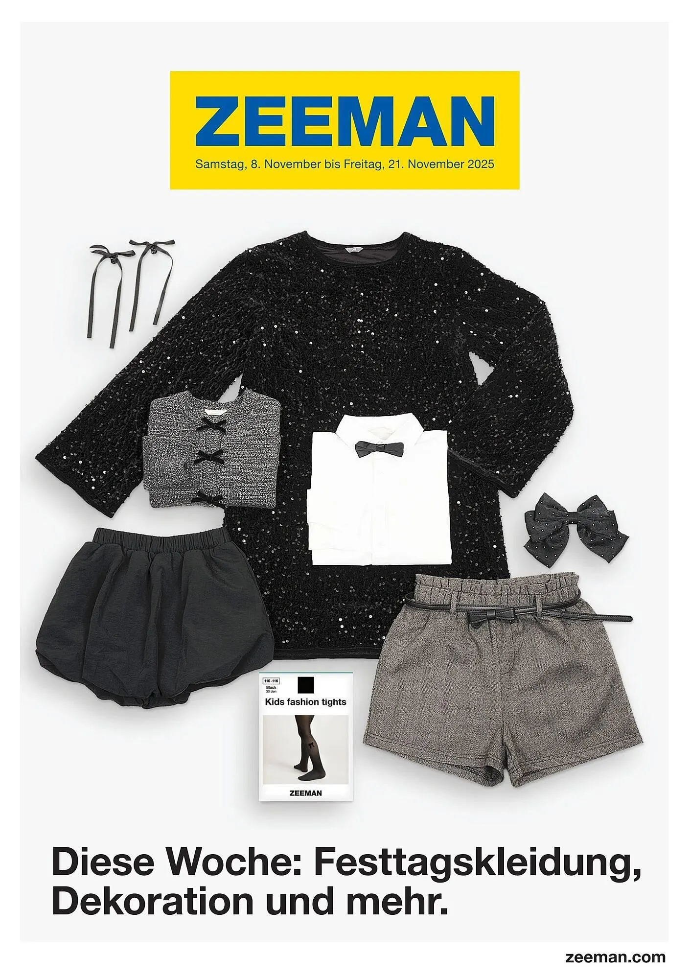 Zeeman Prospekt von 8. November bis 22. November 2025 - Prospekt seite 1