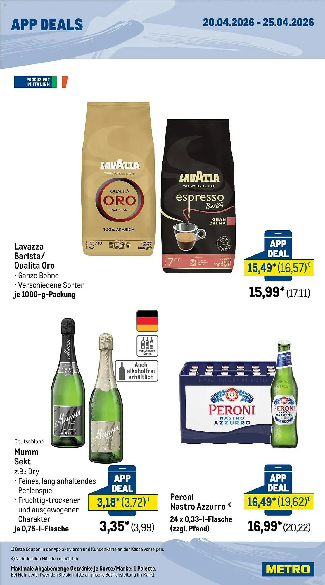 METRO Prospekt von 20. April bis 25. April 2026 - Prospekt seite 2