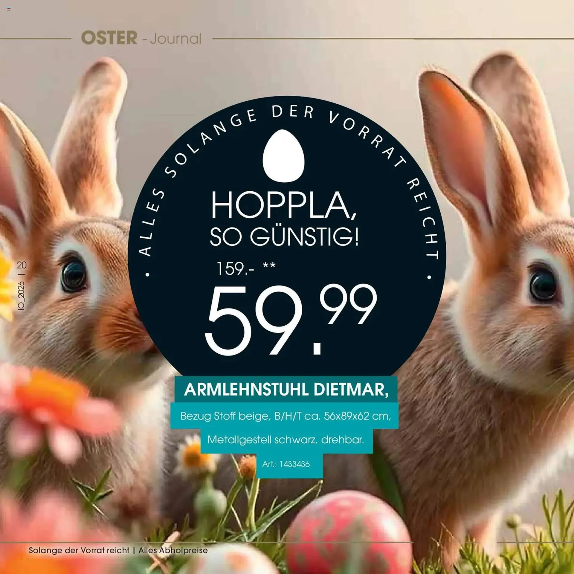 Zurbrüggen Prospekt von 23. März bis 11. April 2026 - Prospekt seite 20