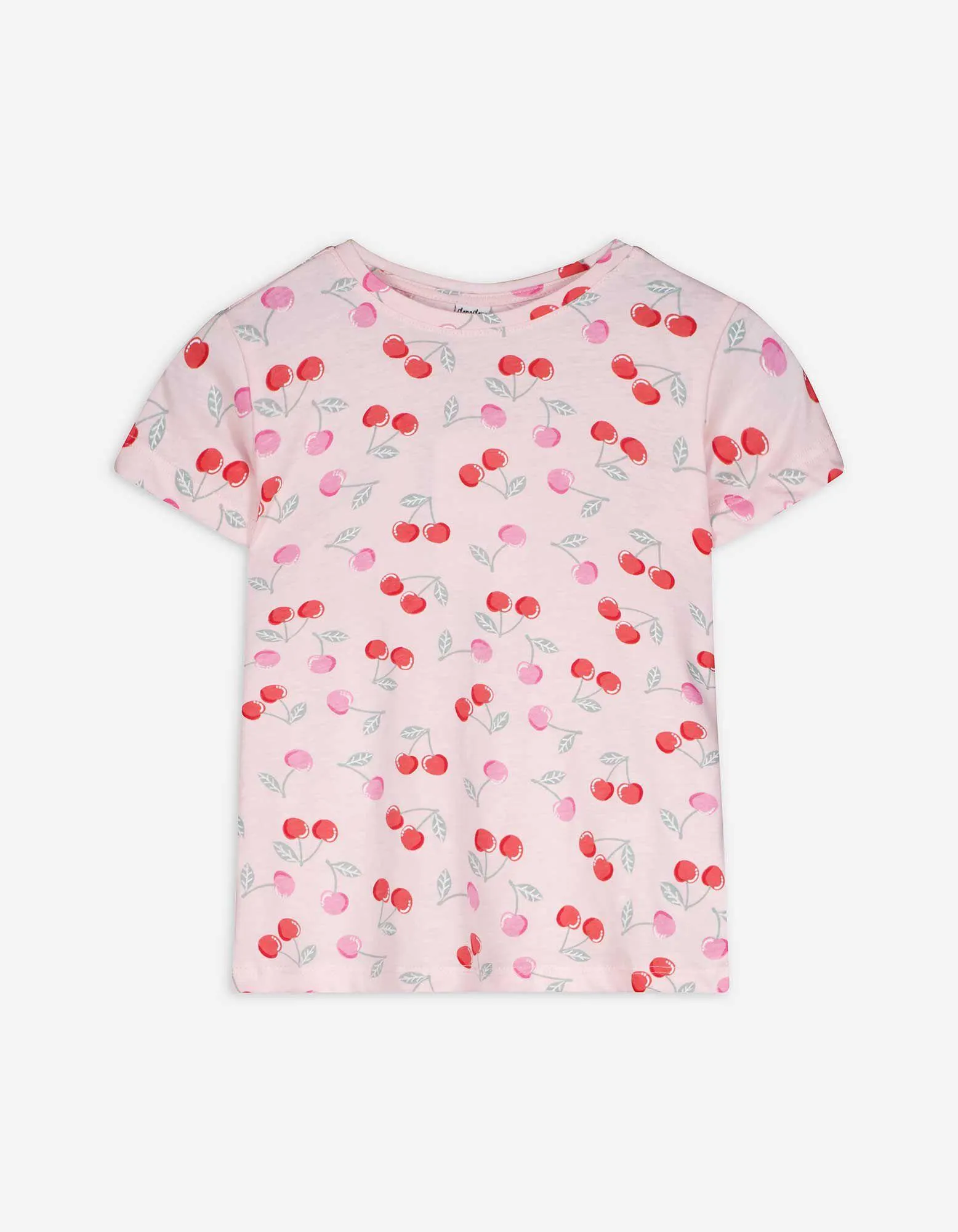 T-Shirt - Allover-Print - rosa