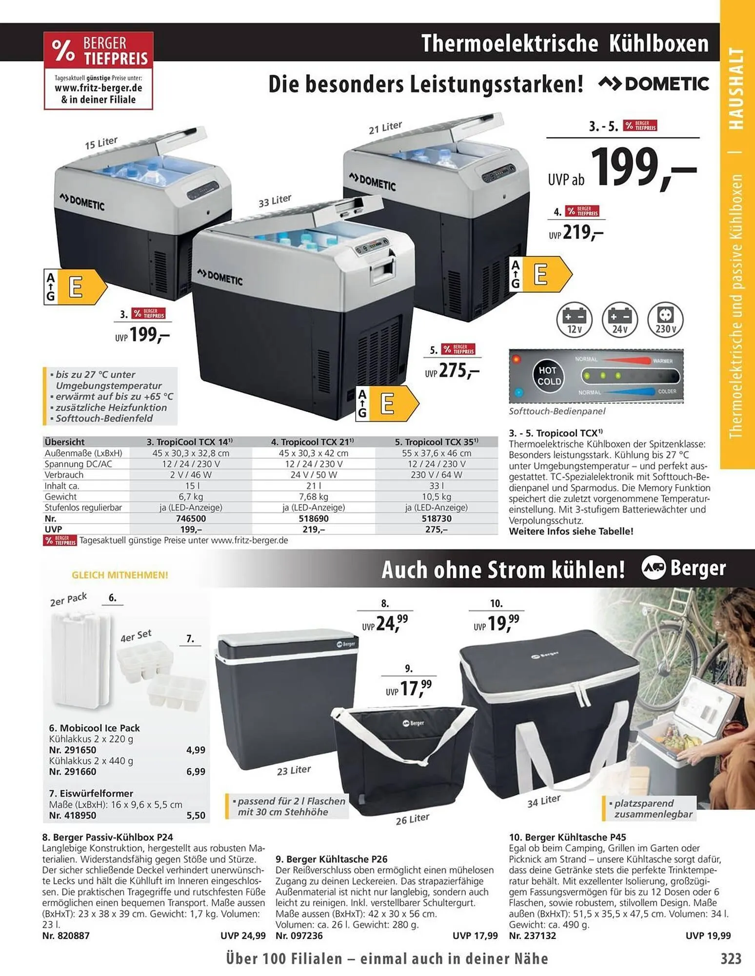 Fritz Berger Prospekt von 27. Mai bis 31. Dezember 2025 - Prospekt seite 323