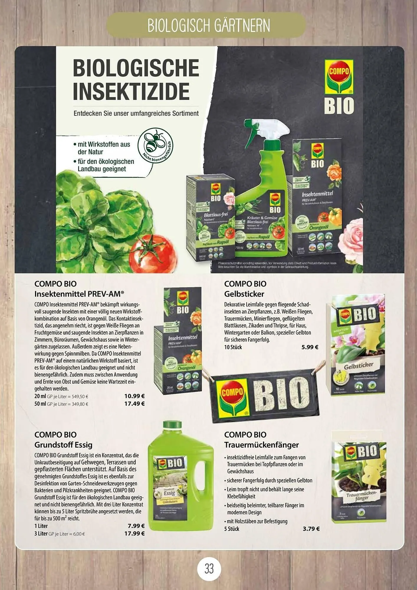 Kiebitzmarkt Prospekt von 16. April bis 31. August 2025 - Prospekt seite 33