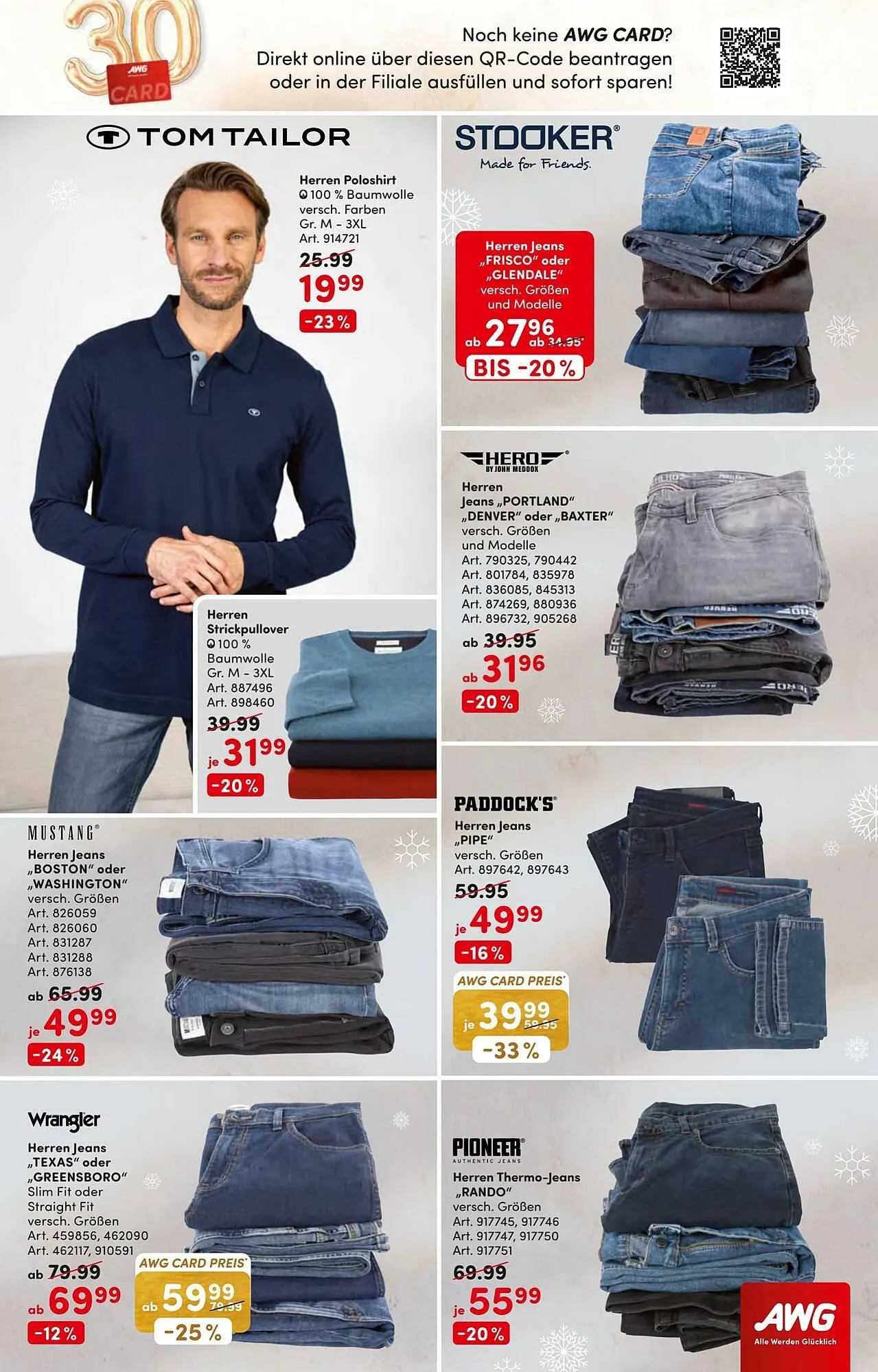 AWG Mode Prospekt von 13. Dezember bis 28. Dezember 2025 - Prospekt seite 9