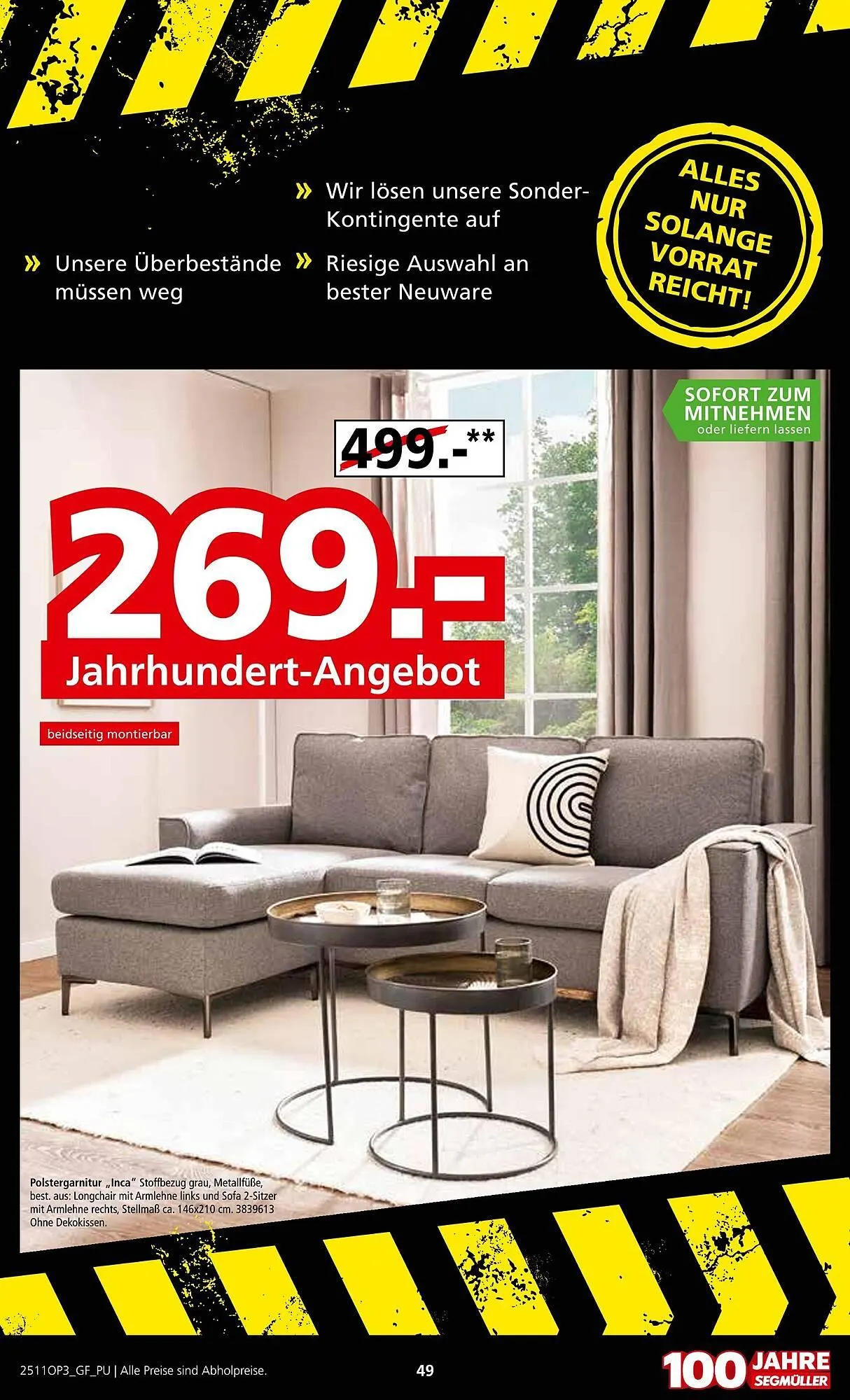 Segmüller Prospekt von 22. November bis 14. Dezember 2025 - Prospekt seite 49