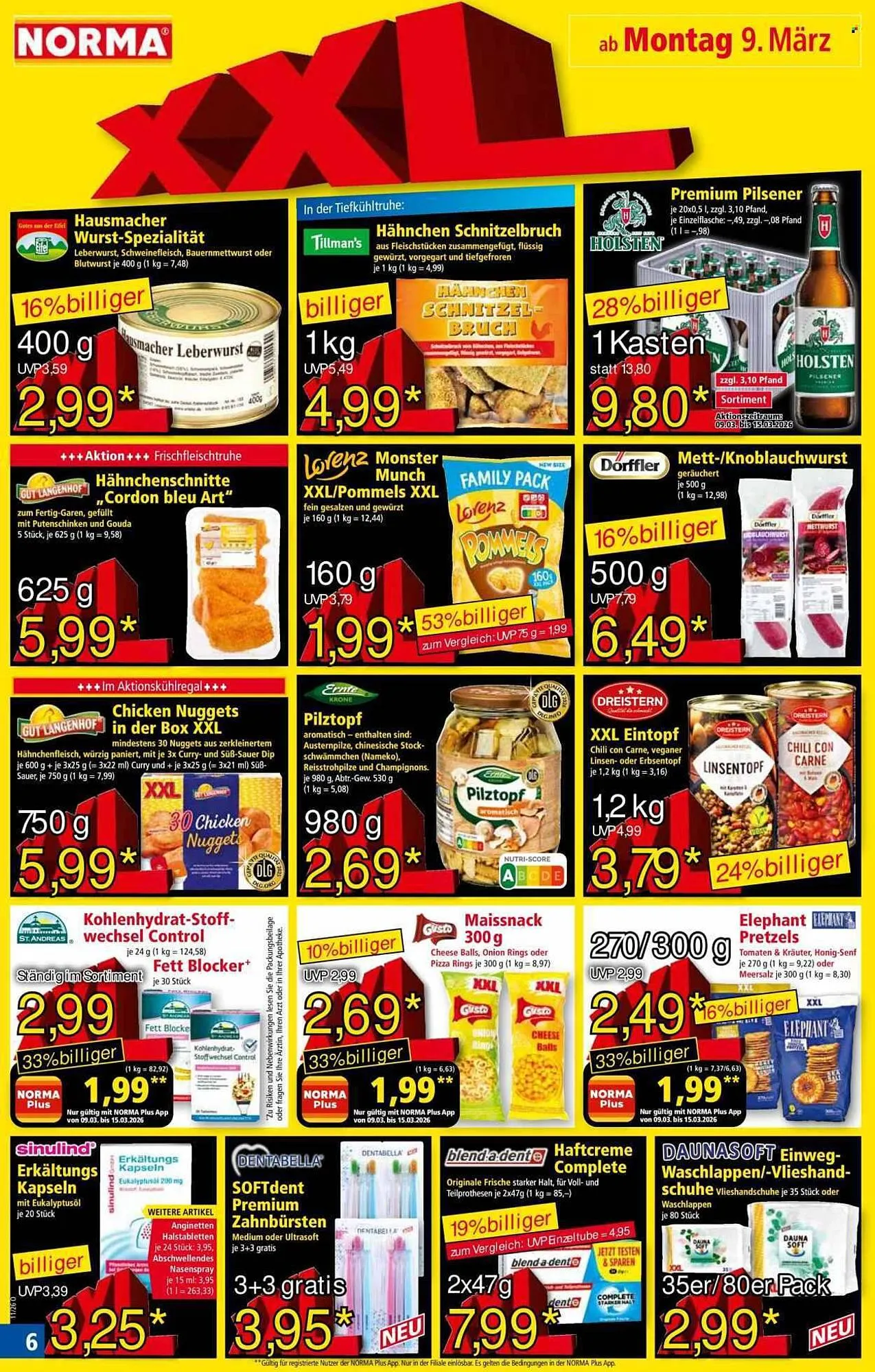 Norma Prospekt von 9. März bis 15. März 2026 - Prospekt seite 6