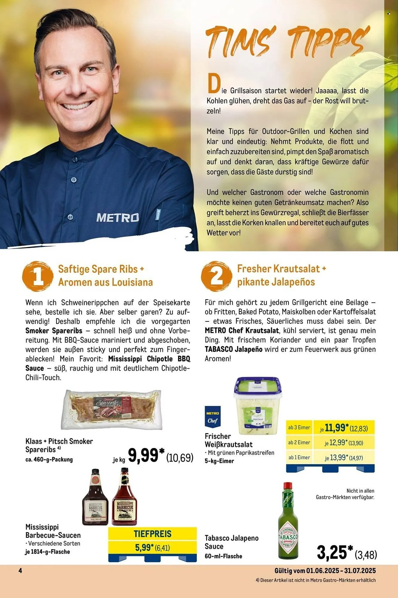 METRO Prospekt von 1. Juni bis 31. Juli 2025 - Prospekt seite 5