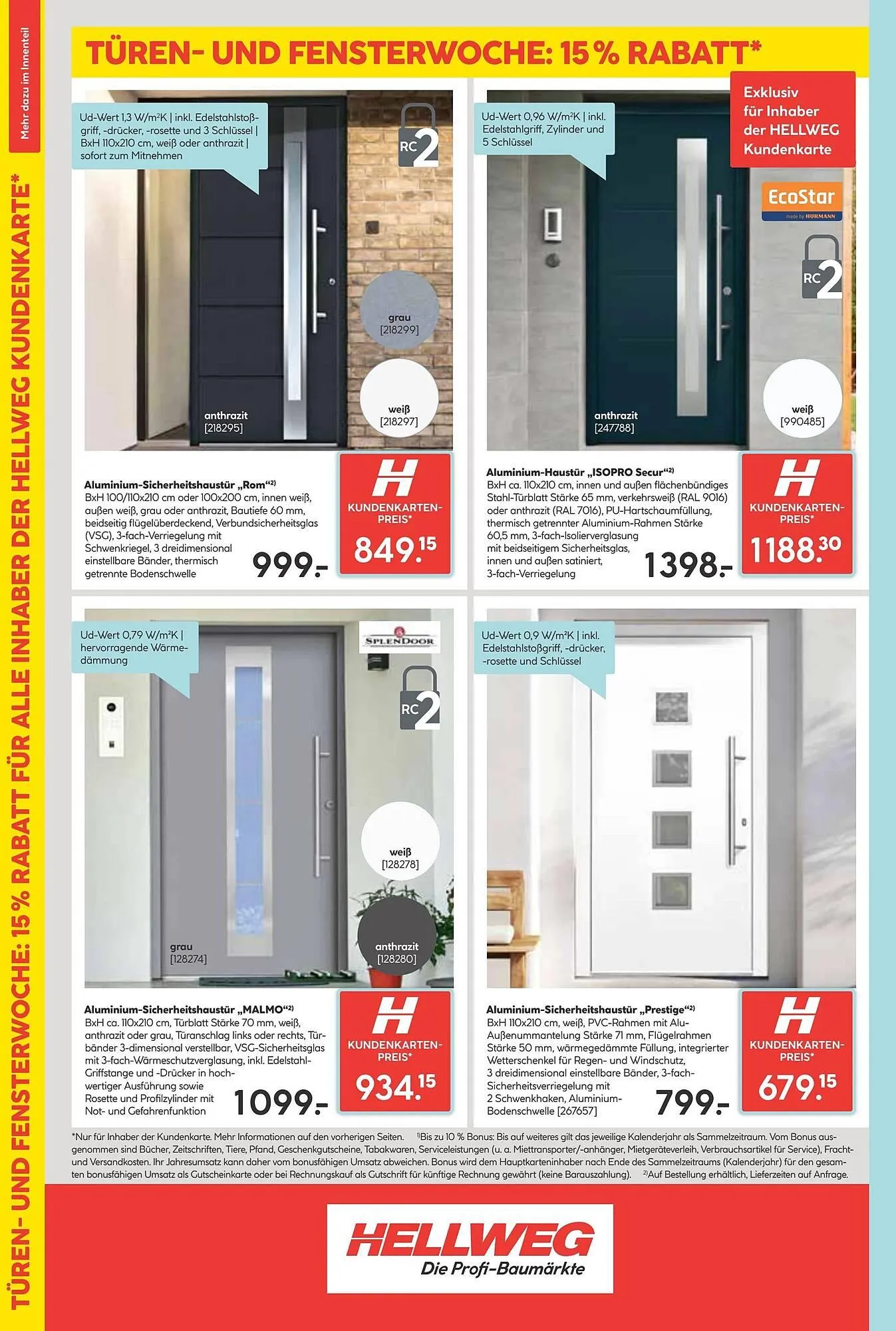Hellweg Prospekt von 10. März bis 16. März 2025 - Prospekt seite 15