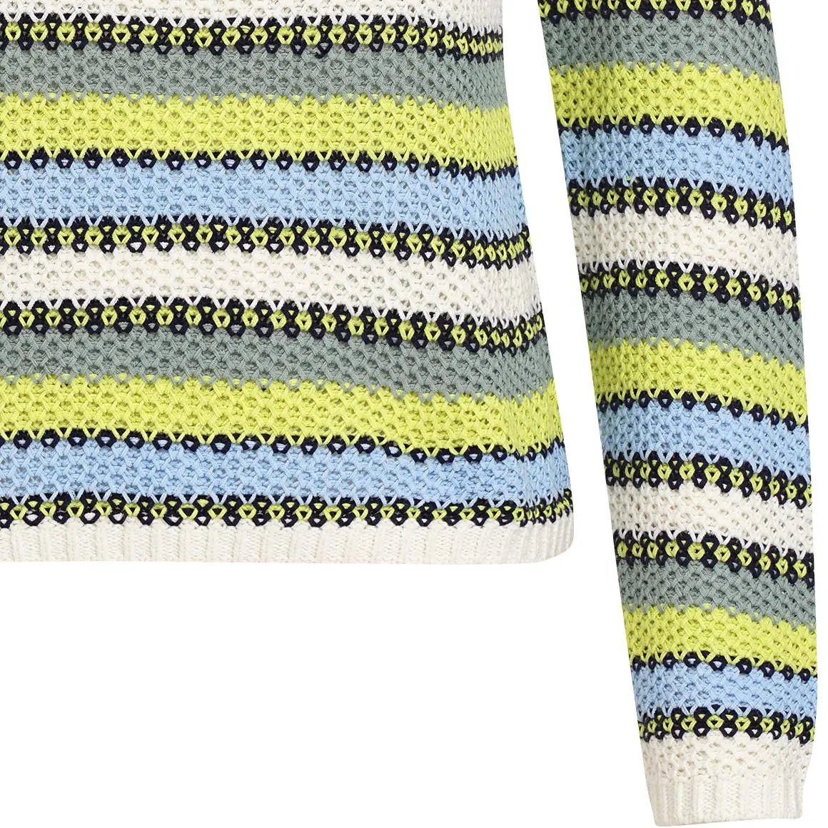 Damen Pullover mit Streifen