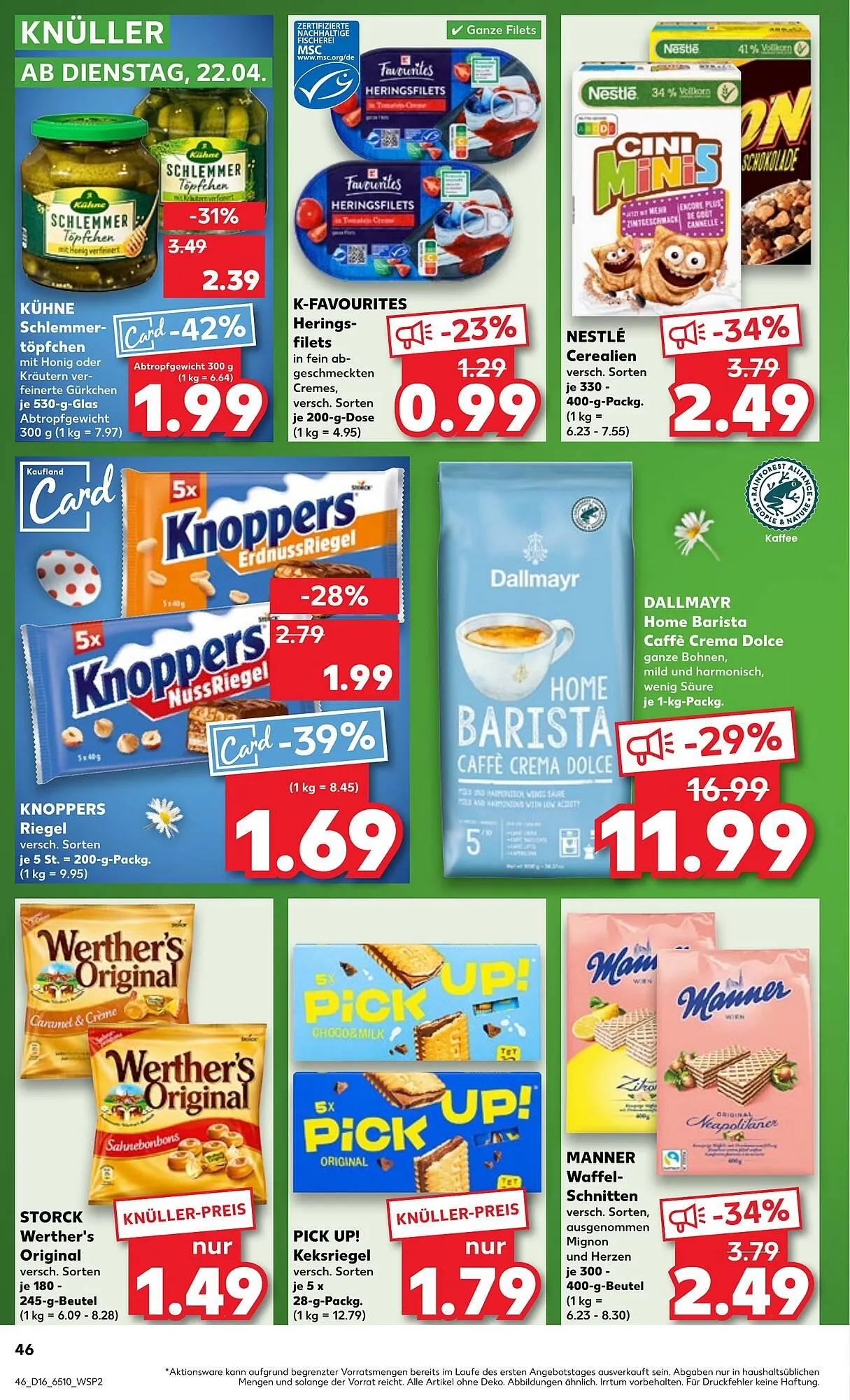 Kaufland Prospekt von 17. April bis 23. April 2025 - Prospekt seite 46