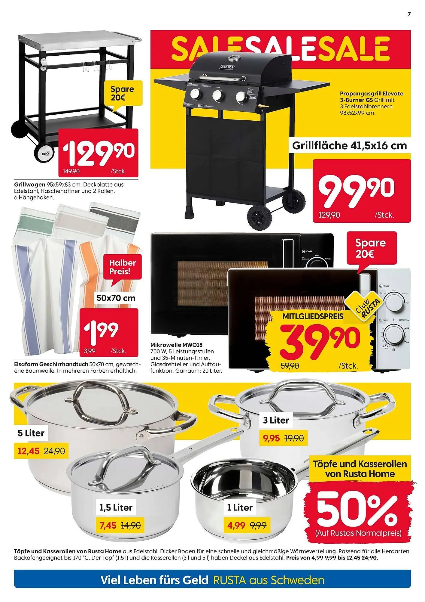 Rusta Prospekt von 31. Mai bis 6. Juni 2025 - Prospekt seite 7