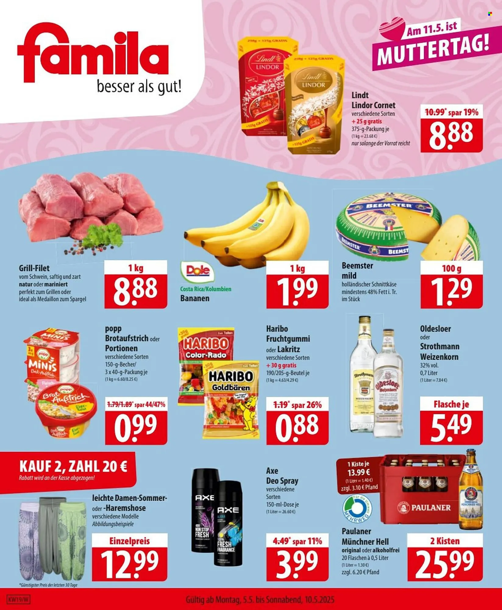 Famila Nord Ost Prospekt von 5. Mai bis 10. Mai 2025 - Prospekt seite 1