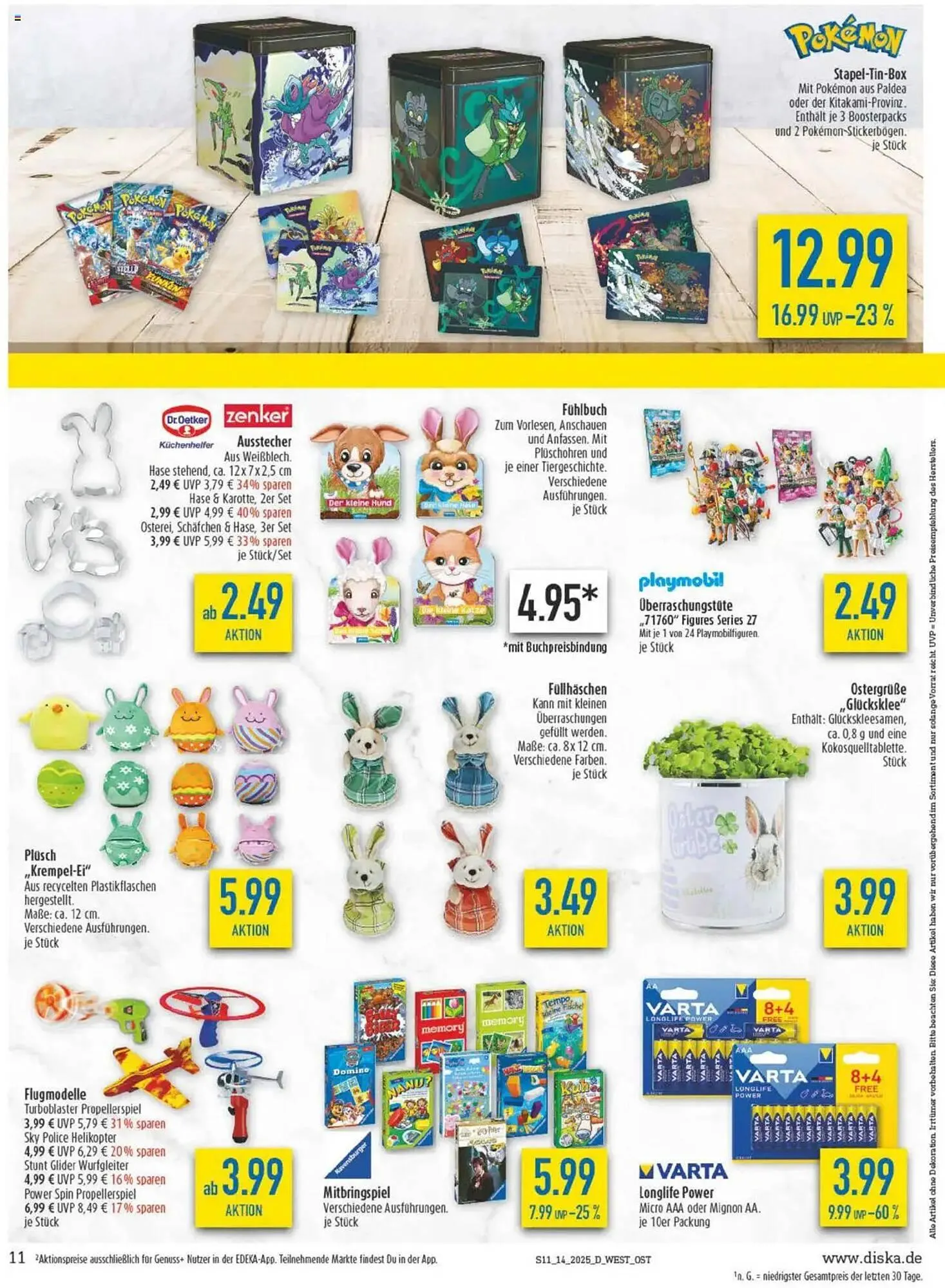 diska Prospekt von 31. März bis 5. April 2025 - Prospekt seite 11